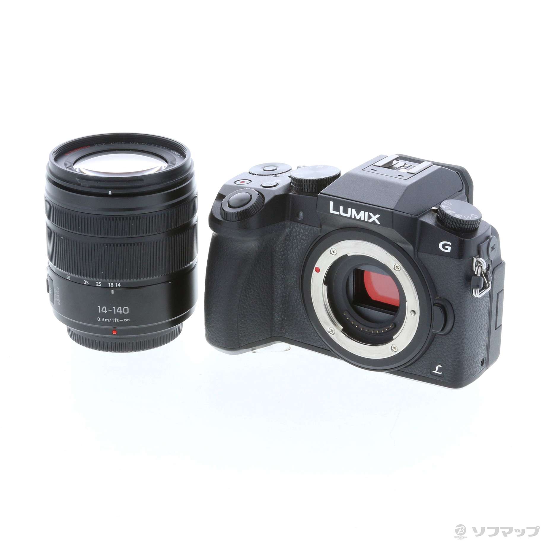 中古】LUMIX DMC-G7H 高倍率ズームレンズキット (1600万画素／ブラック