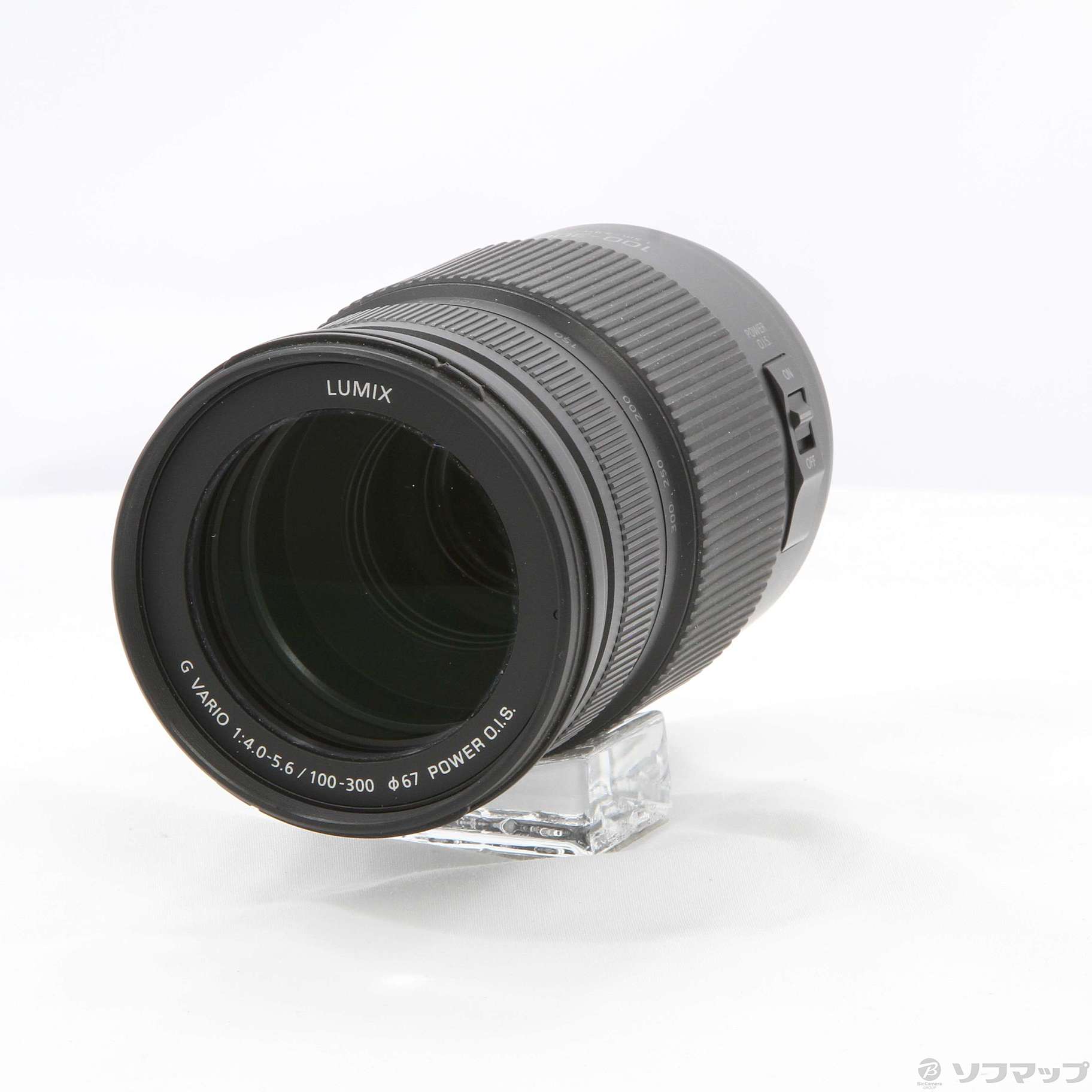中古 Lumix G Vario 100 300mm F4 0 5 6 Ii Power O I S H Fsa リコレ ソフマップの中古通販サイト