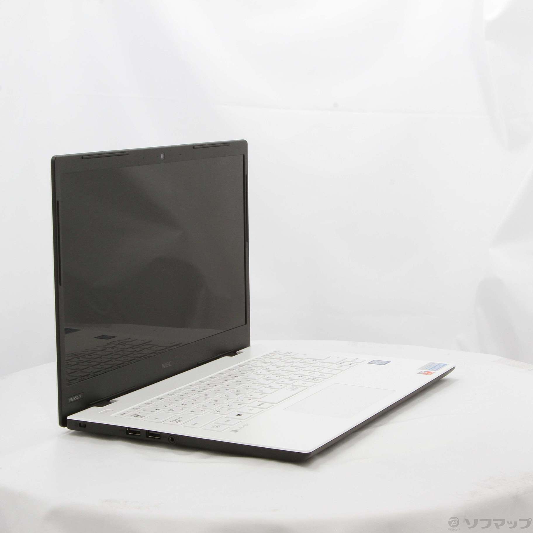 中古】LAVIE Home Mobile PC-HM550PAW-2 パールホワイト 〔Windows 10