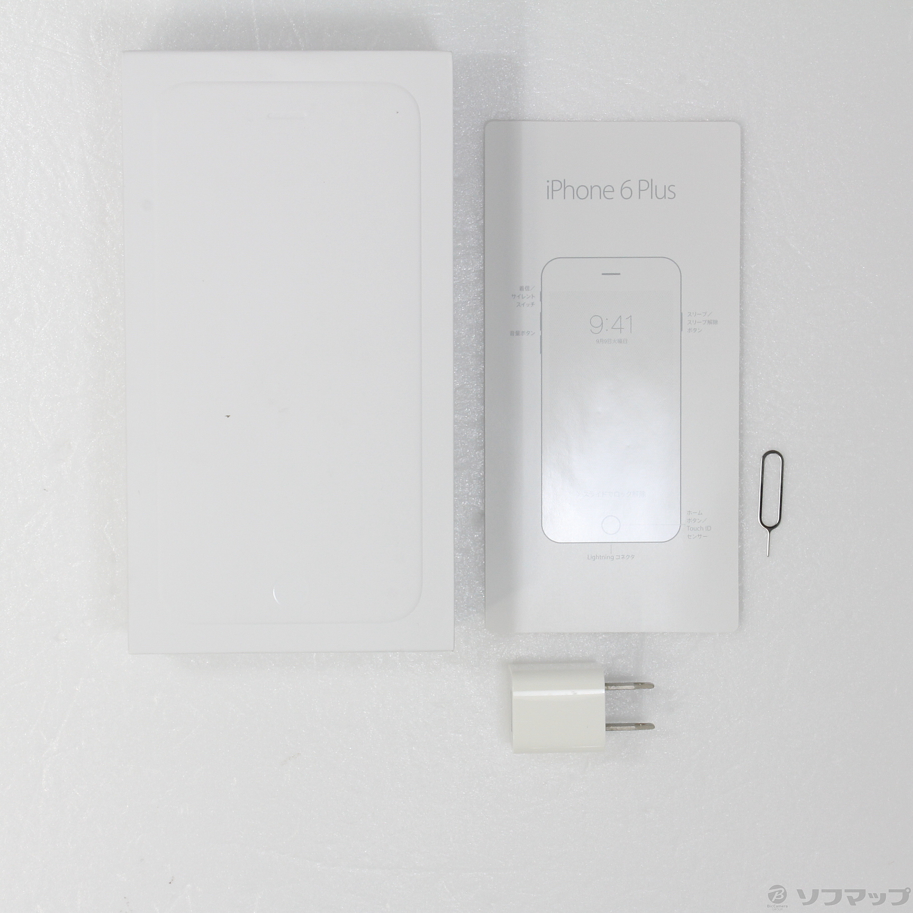 中古】セール対象品 iPhone6 Plus 64GB シルバー MGAJ2J／A