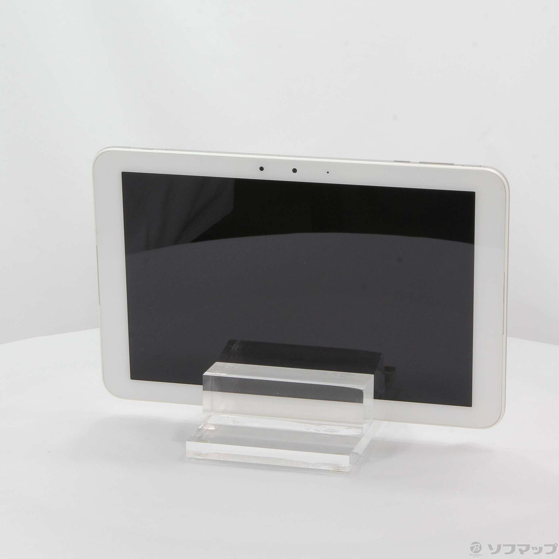 中古】Qua tab QZ10 32GB オフホワイト KYT33 au [2133029961347