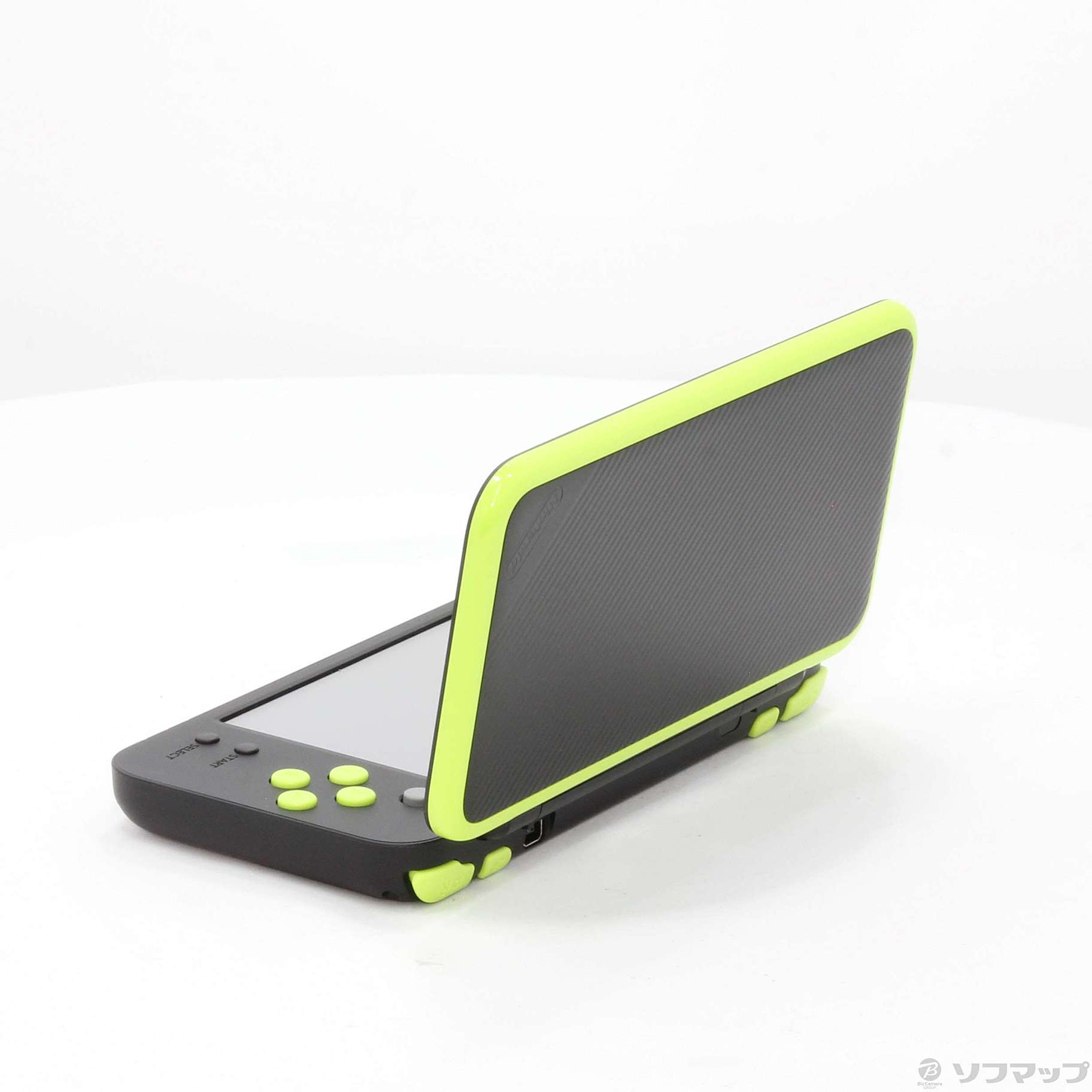 中古】Newニンテンドー2DS LL ブラック×ライム [2133029976464] - リコレ！|ビックカメラグループ ソフマップの中古通販サイト