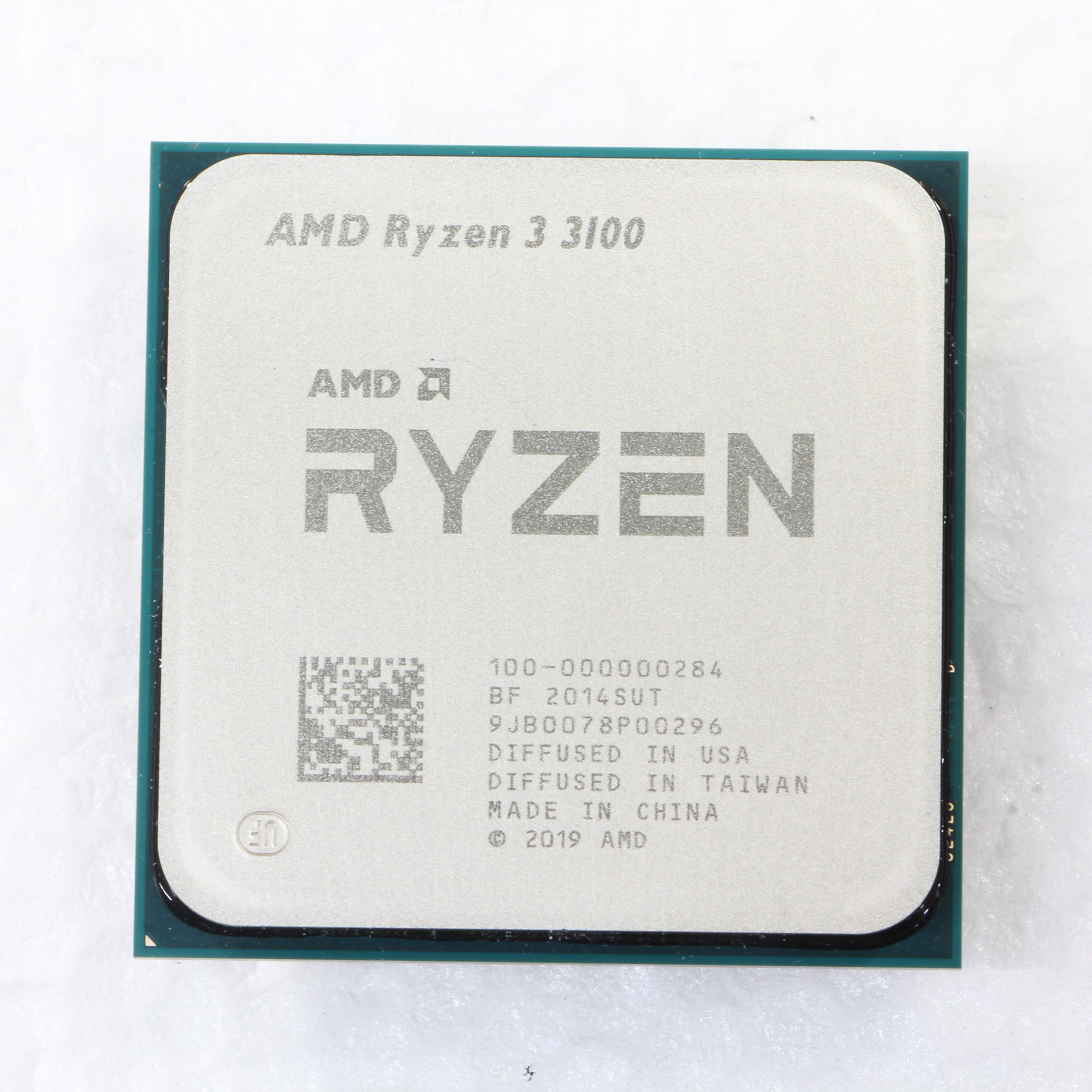 AMD　Ryzen 3 3100 100-100000284　3.6GHz SocketAM4 元箱あり