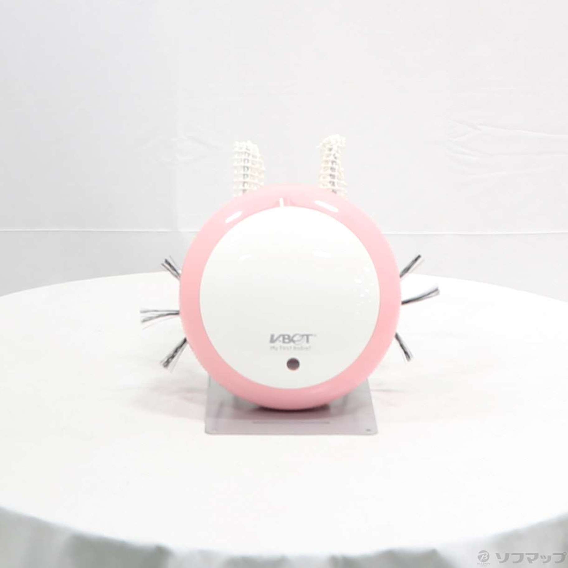 中古】〔展示品〕 ロボット掃除機 macaron（マカロン） ローズ VBM01