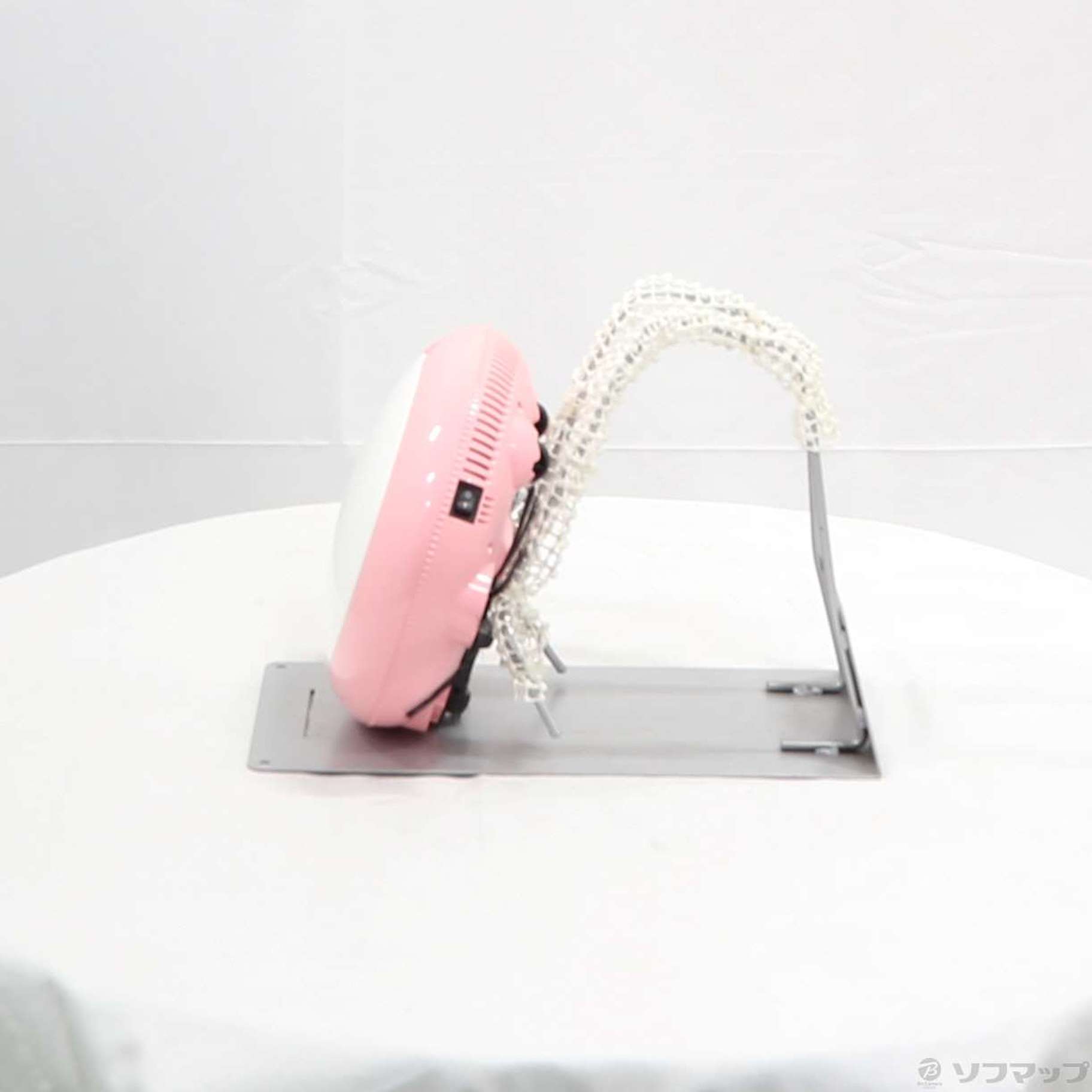 中古】〔展示品〕 ロボット掃除機 macaron（マカロン） ローズ VBM01