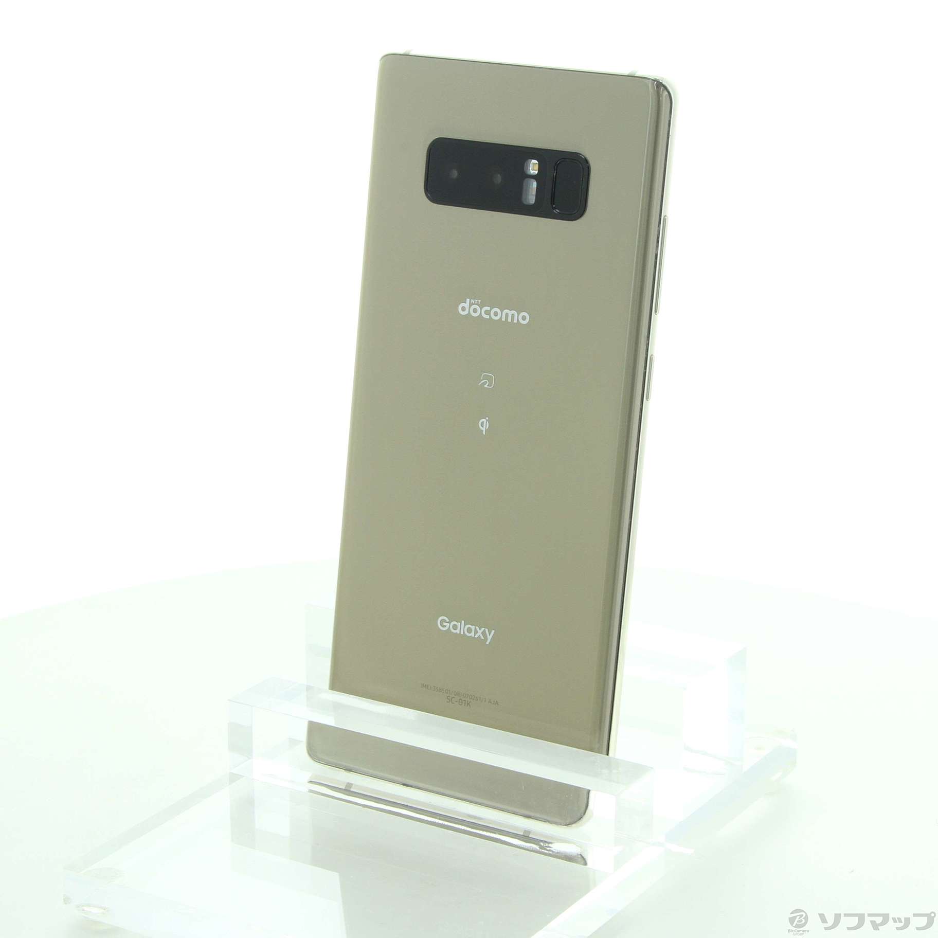 メール便送料無料対応可 中古 携帯電話 スマートフォン Galaxy Note8 メープルゴールド Sc 01k Go その他 Slcp Lk