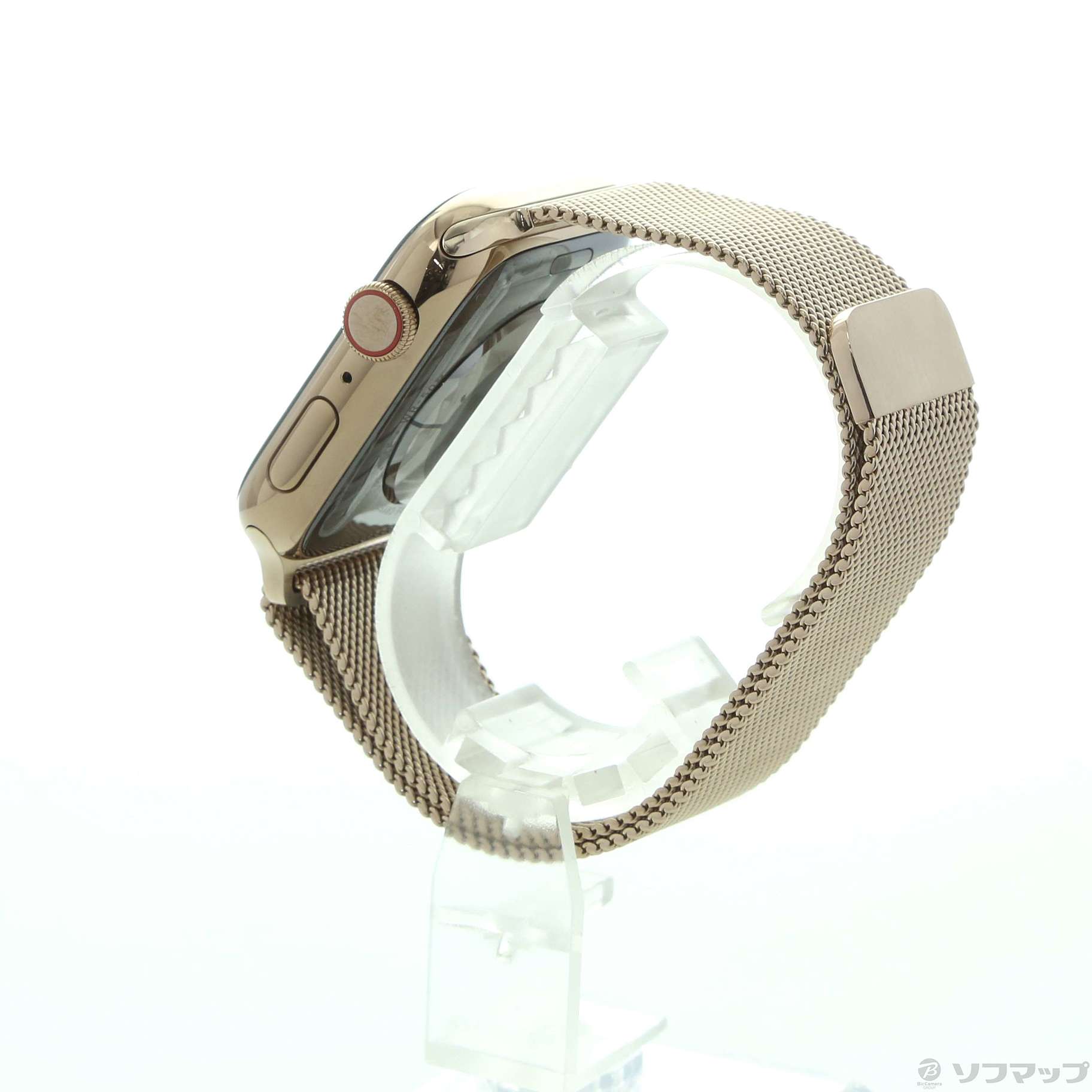 中古 展示品 Apple Watch Series 5 Gps Cellular 44mm ゴールドステンレススチールケース ゴールドミラネーゼループ リコレ ソフマップの中古通販サイト