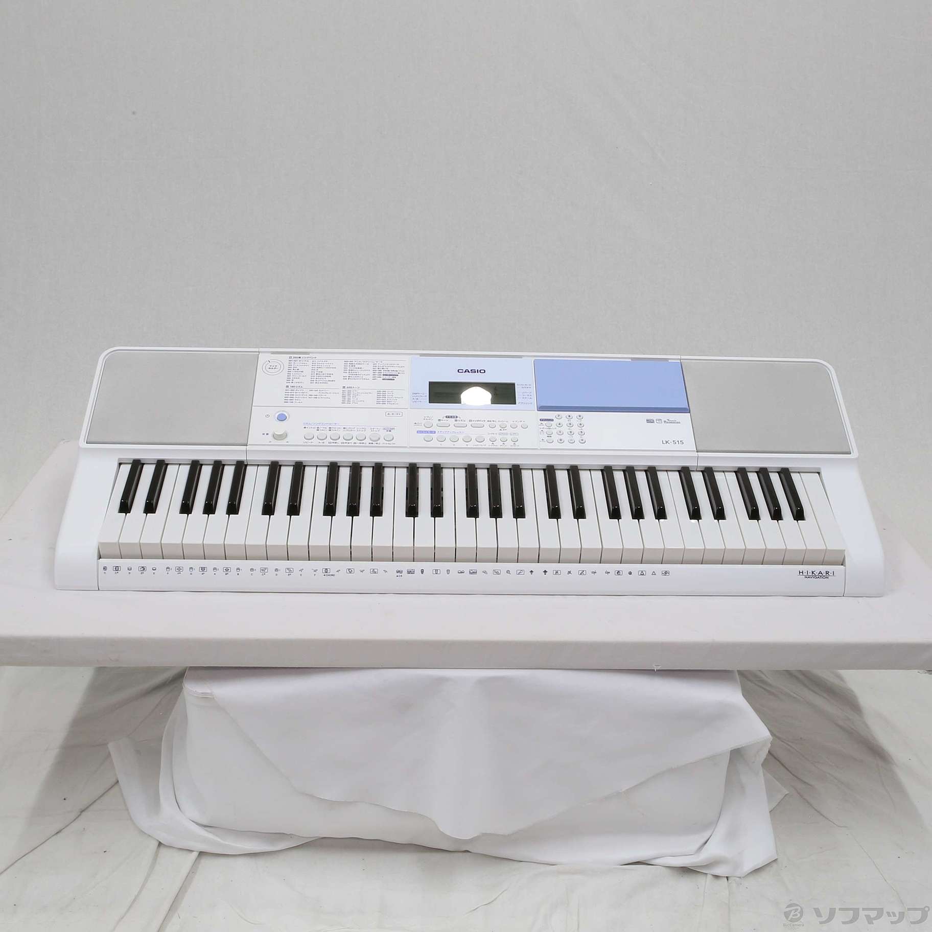 中古】〔展示品〕 光ナビゲーションキーボード Casiotone LK-515