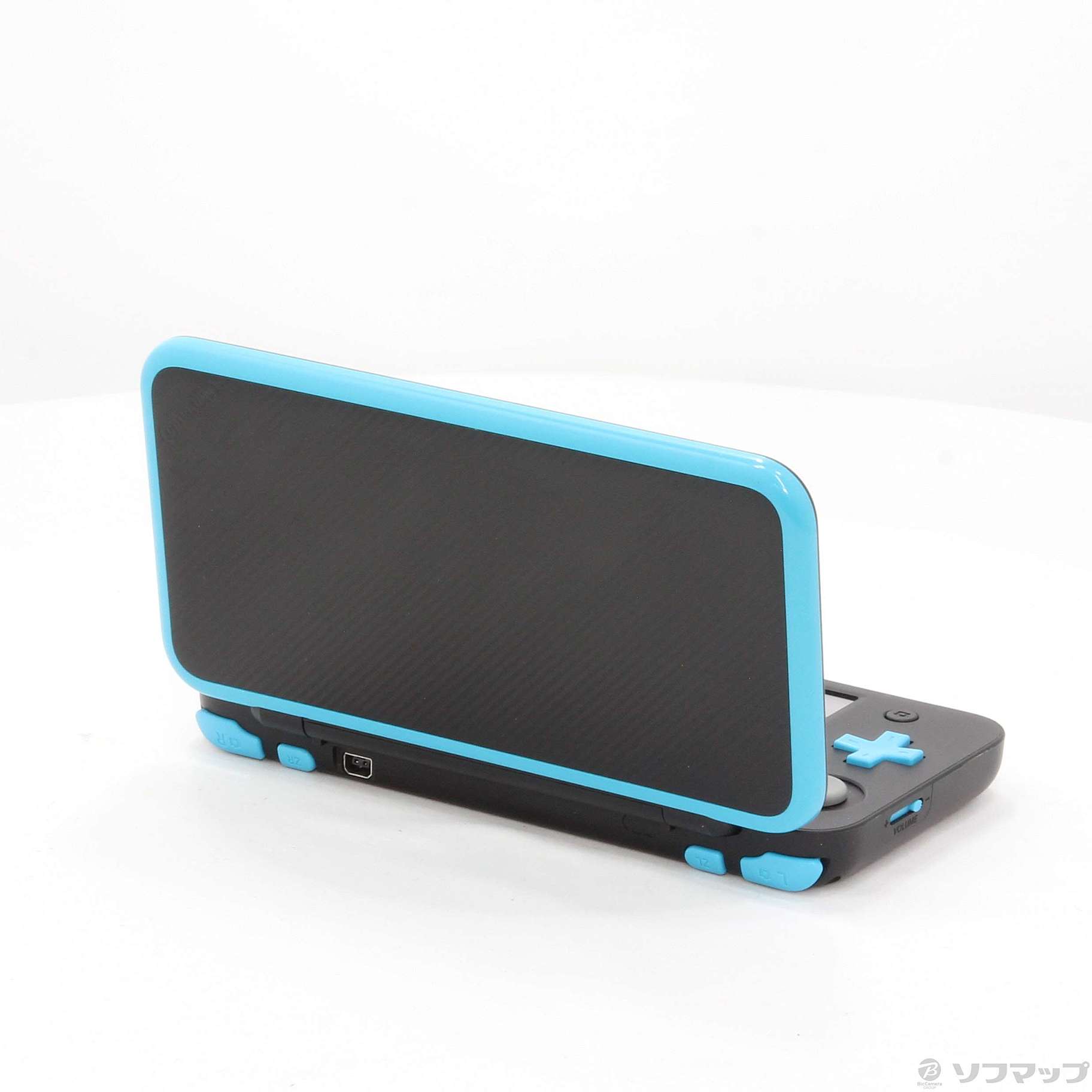 中古】Newニンテンドー2DS LL ブラック×ターコイズ [2133030055738 