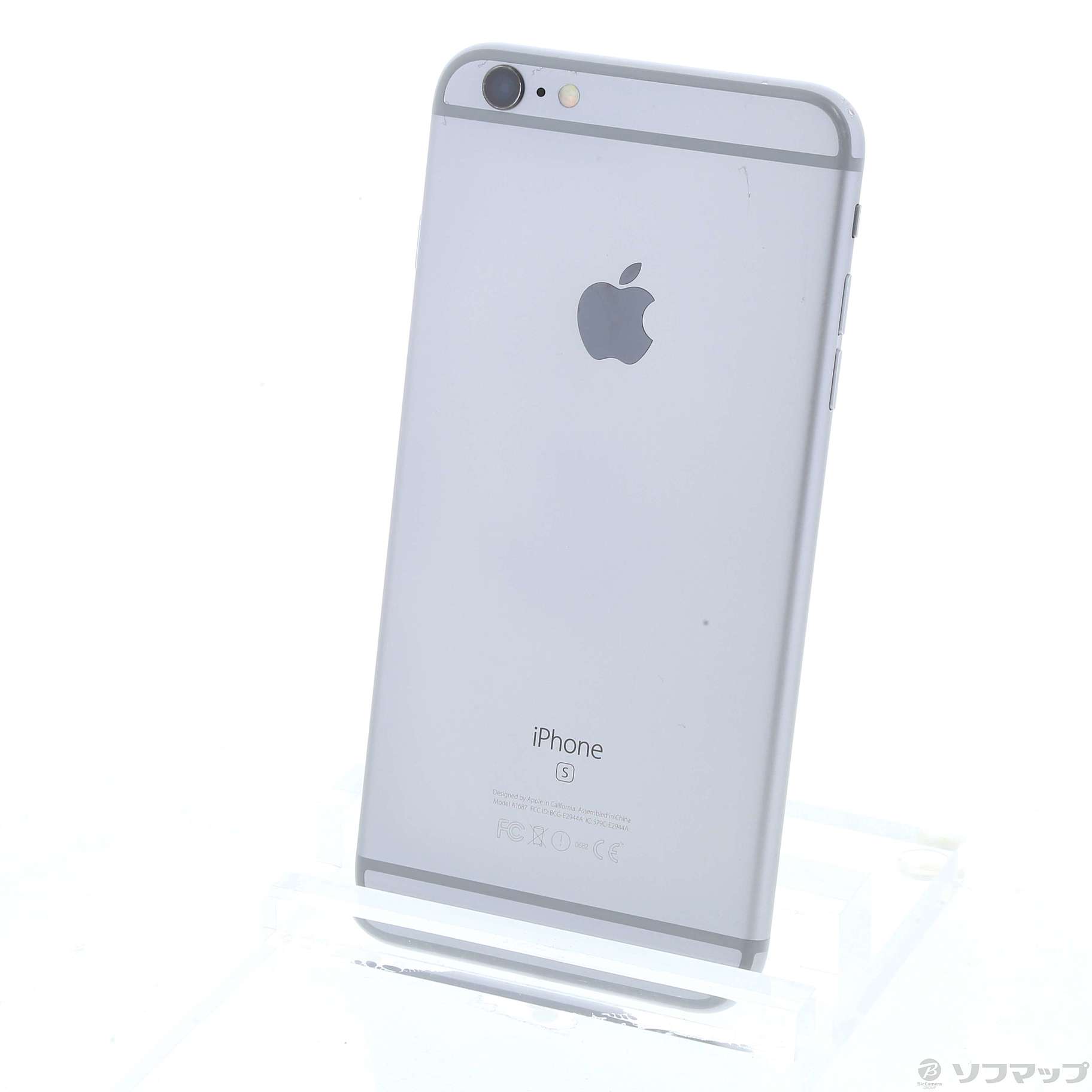 中古】iPhone6s Plus 64GB スペースグレイ MKU62J／A SoftBank