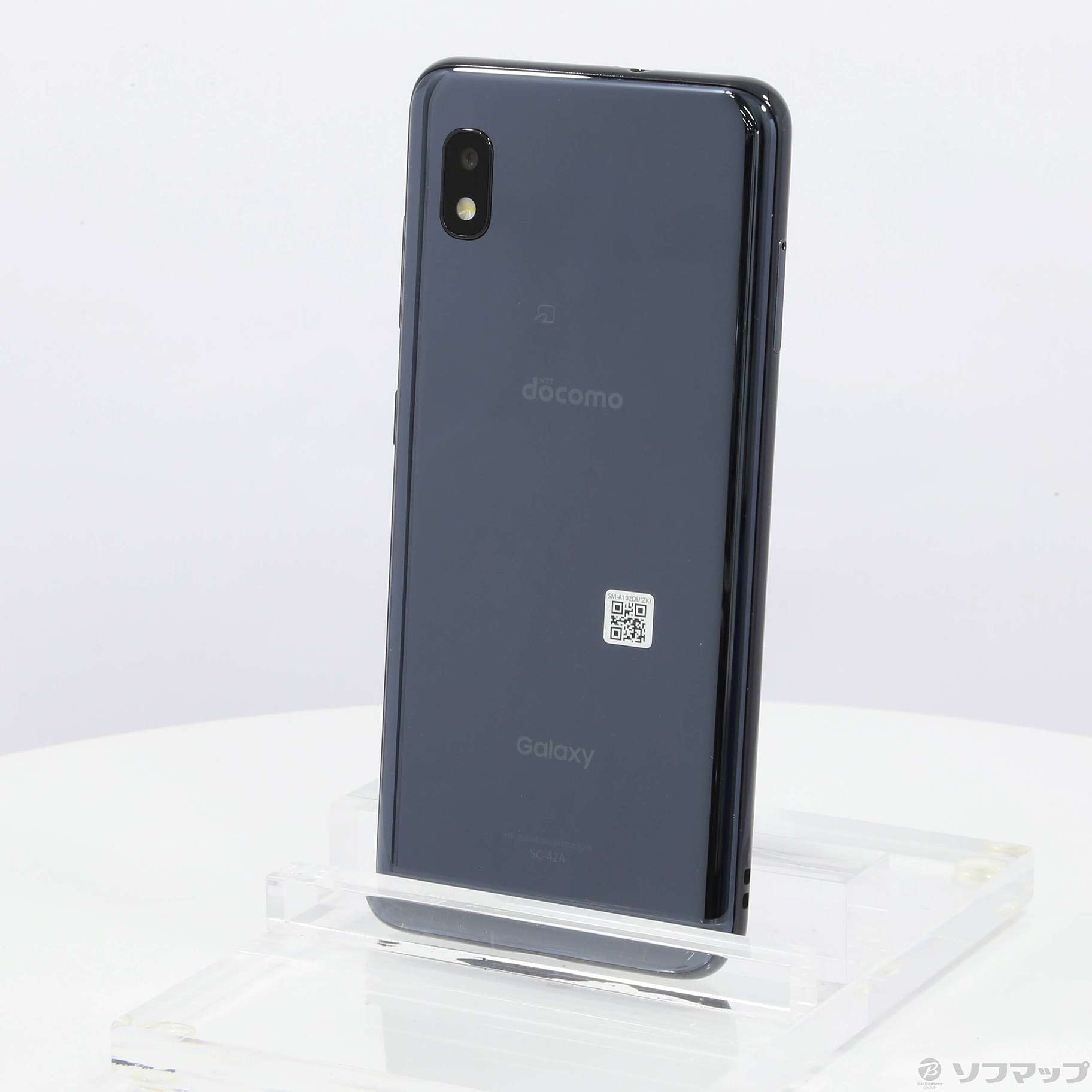 中古】GALAXY A21 64GB ブラック SC-42A docomoロック解除SIMフリー