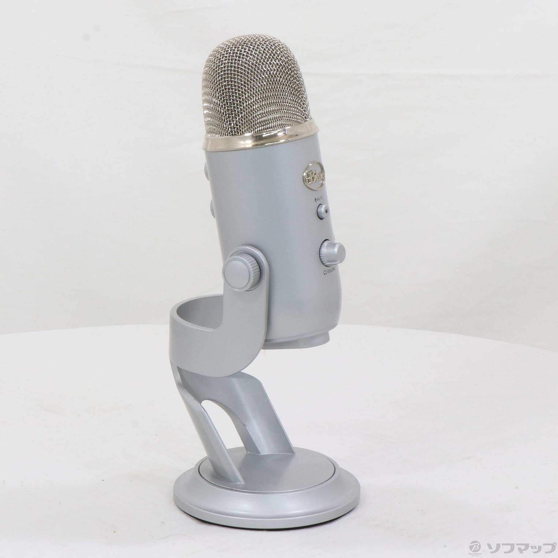 Blue yeti シルバー コンデンサーマイク