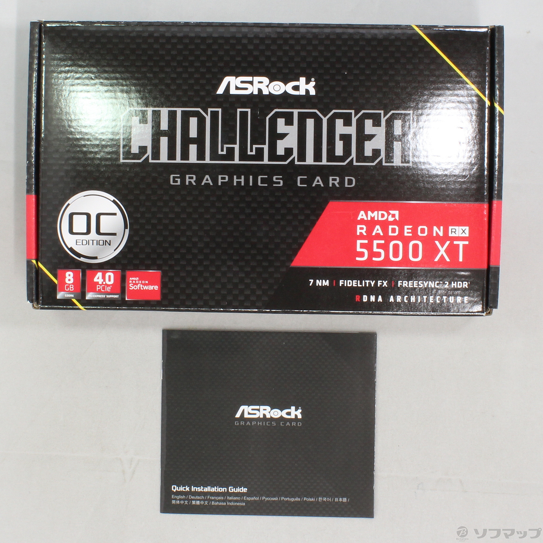 中古】Radeon RX 5500 XT Challenger D 8G OC [2133030069421