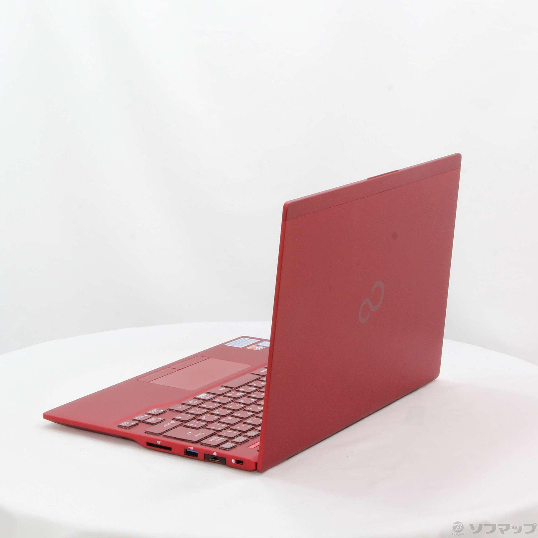 中古】LIFEBOOK UH75／C3 FMVU7C3RDA ガーネットレッド 〔Windows 10