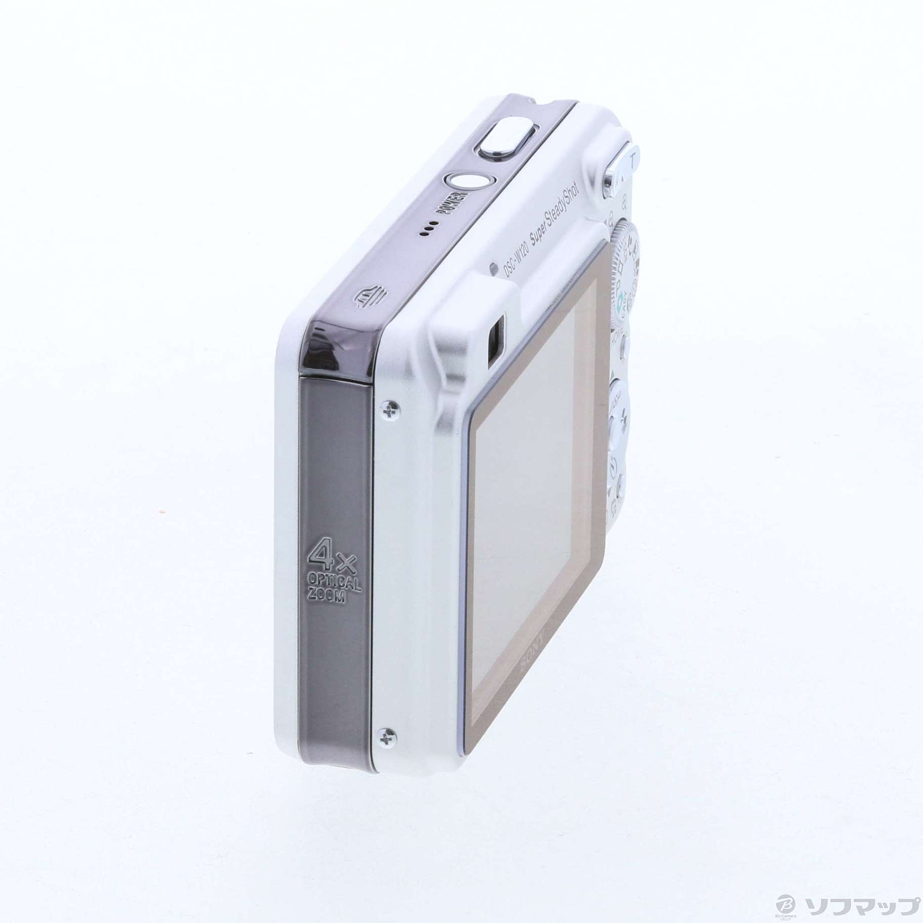 中古】CYBERSHOT DSC-W120 S (720万画素／4倍ズーム／シルバー