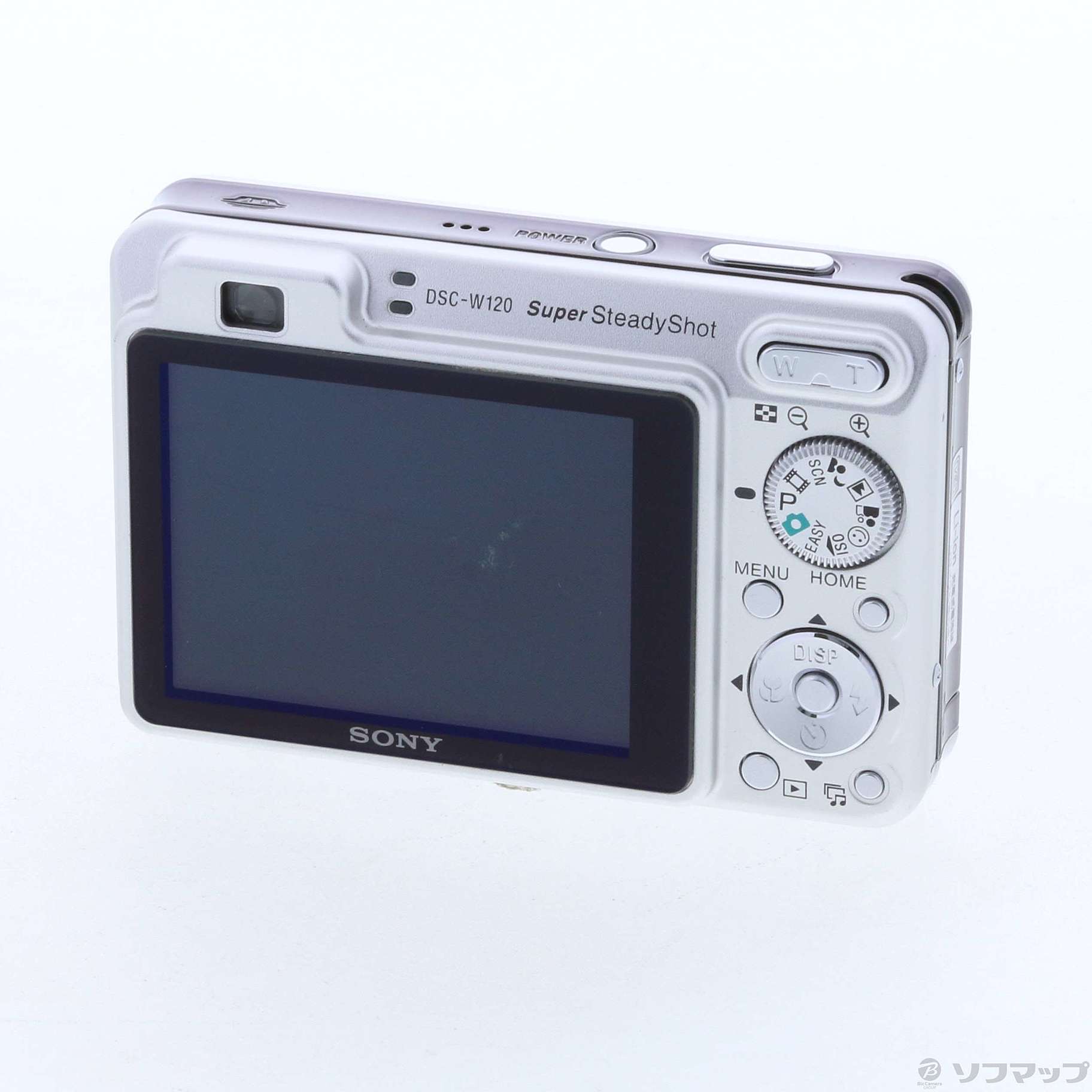 CYBERSHOT DSC-W120 S (720万画素／4倍ズーム／シルバー)