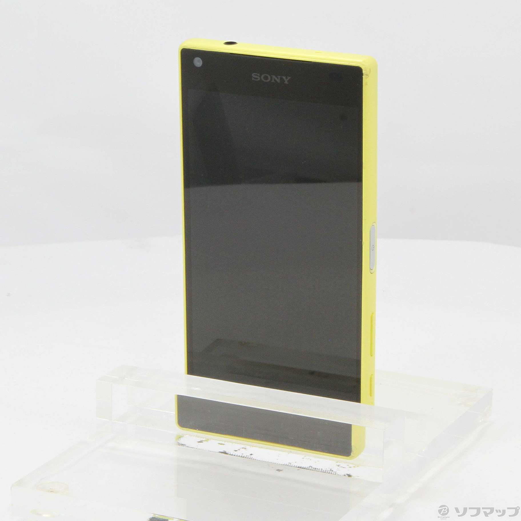 セール対象品 Xperia Z5 Compact 32GB イエロー SO-02H docomoロック解除SIMフリー 〔ネットワーク利用制限▲〕