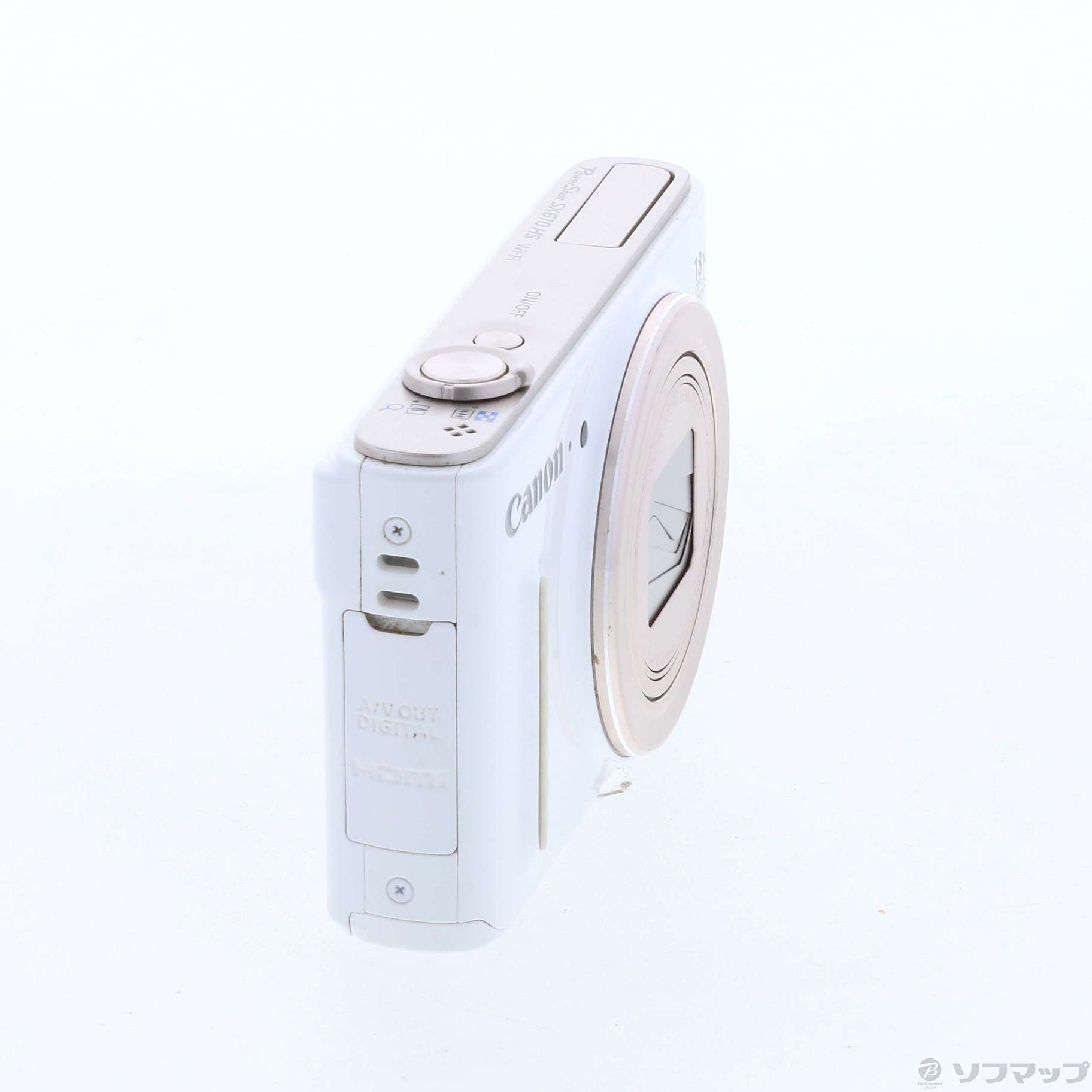 中古】PowerShot SX610 HS (WH) (2020万画素／18倍／ホワイト／SDXC