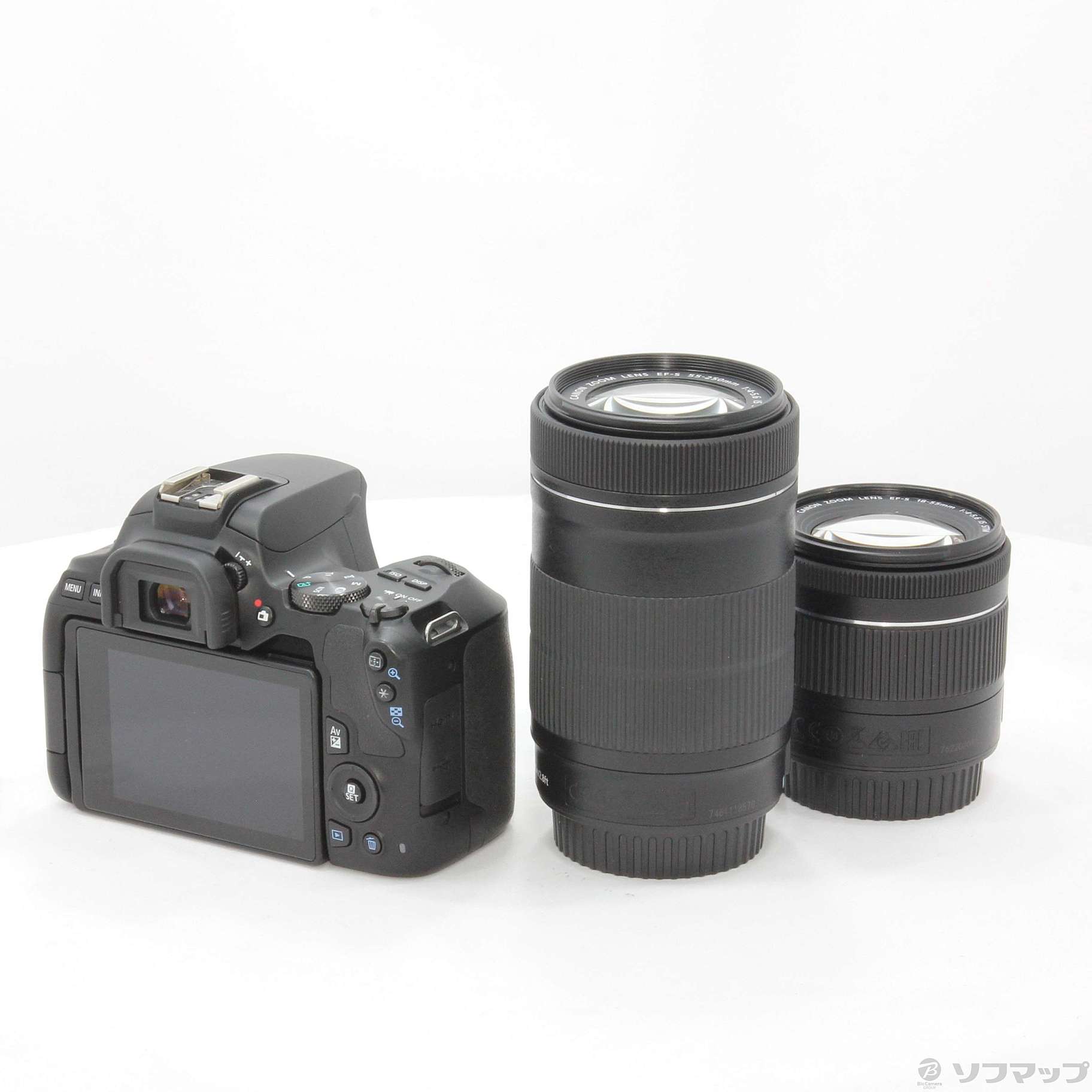 【愛品館江戸川店】Canon EOS Kiss X10 ダブルズームキット　2019年モデル　お問合せID：131-020168-007 Canon デジタル一眼レフカメラ EOS Kiss X10