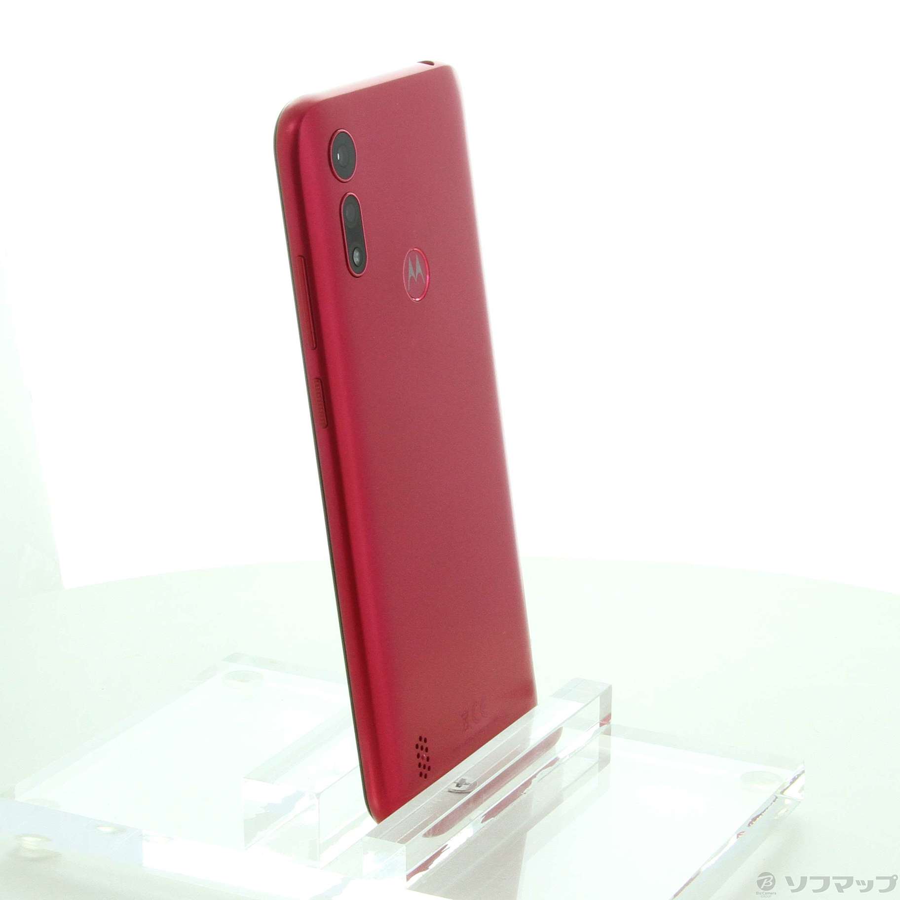 中古】Moto e6s 32GB エレキピンク PAKC0006JP SIMフリー 