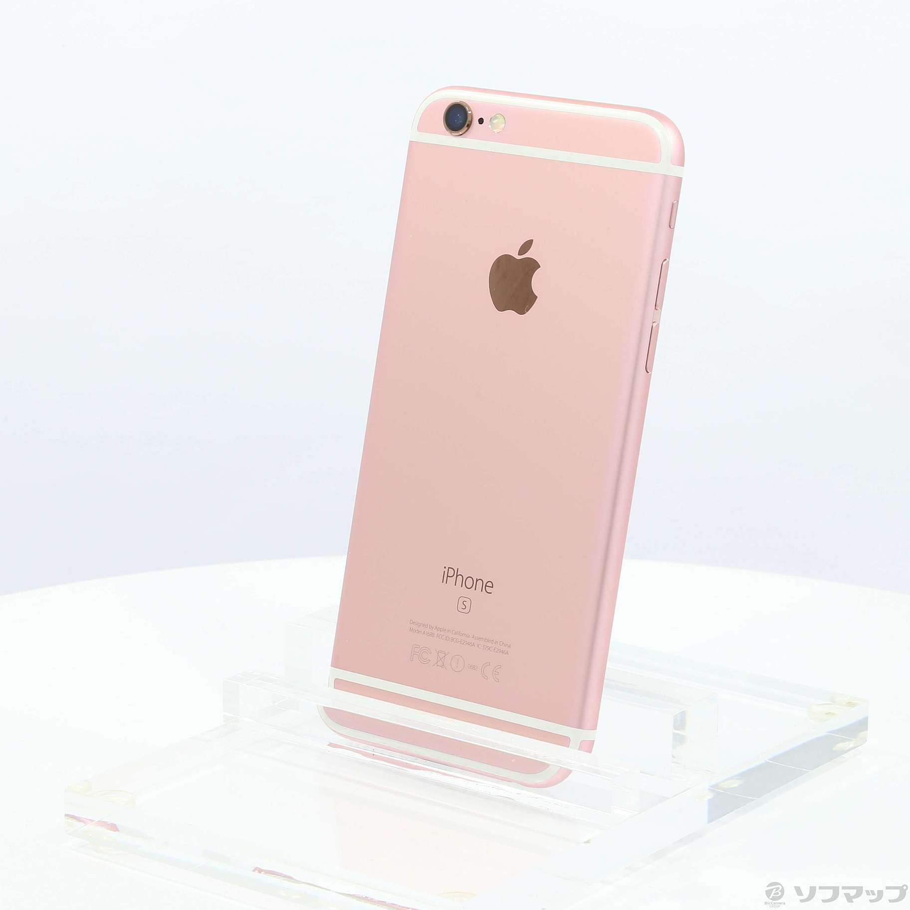 スマートフォン本体iPhone6S 16GB pink SIMフリー(ケース付き)