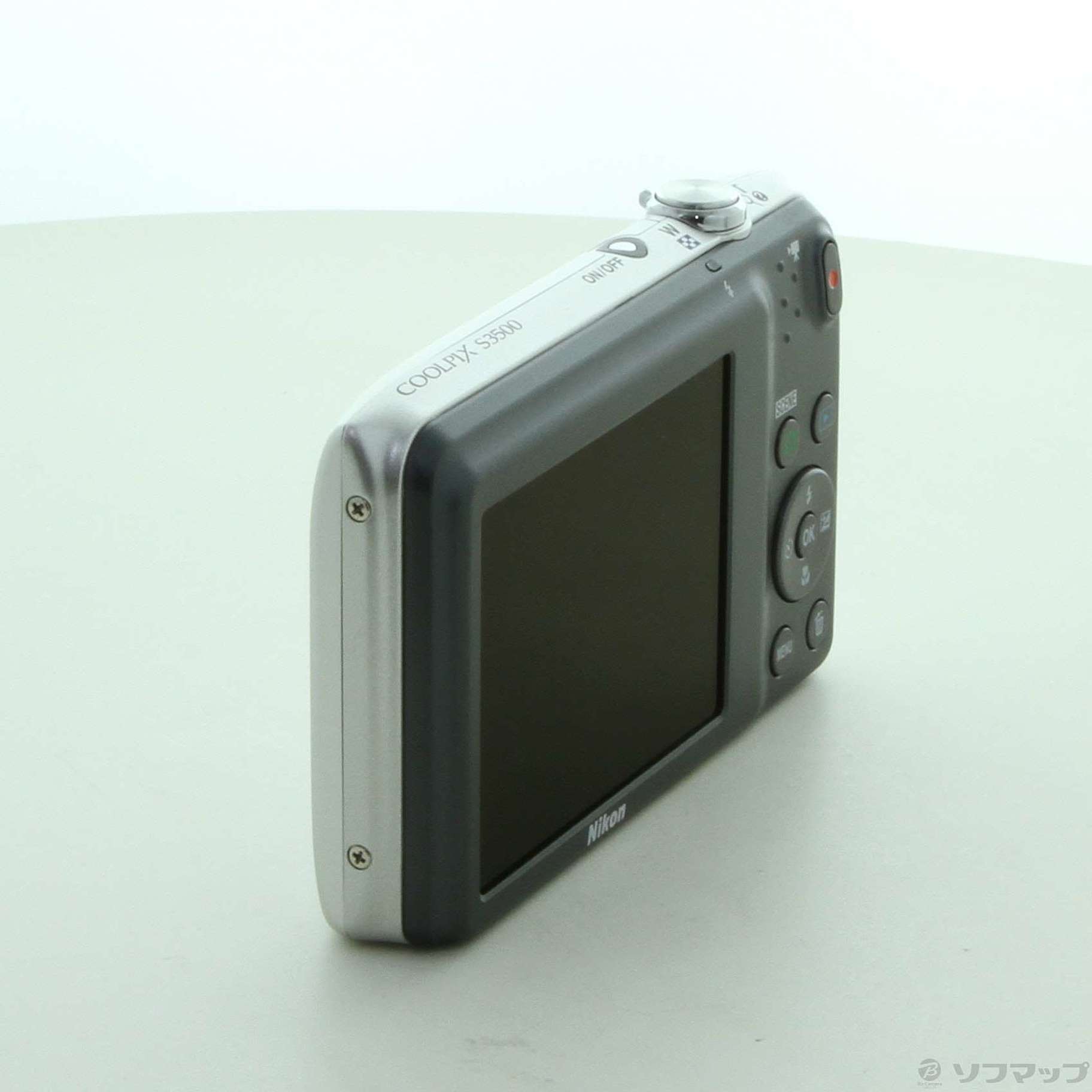 COOLPIX S3500 (2005万画素／7倍／クリスタルシルバー)