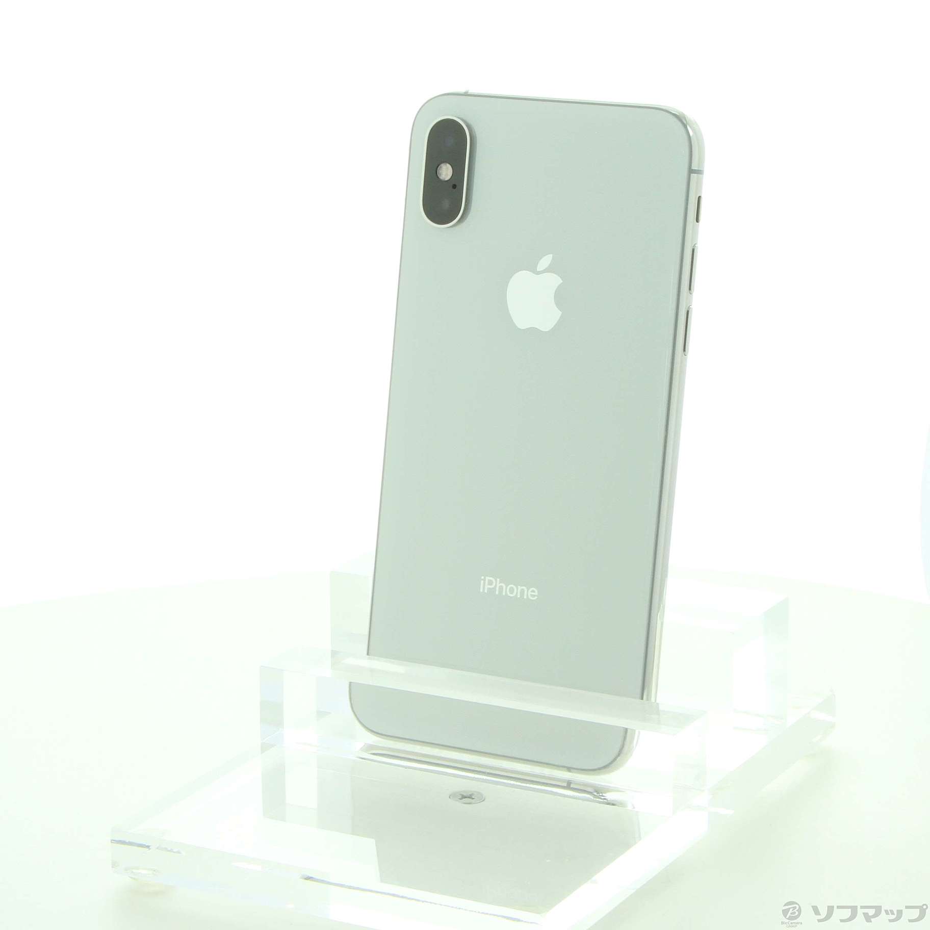 中古】セール対象品 iPhoneXS 64GB シルバー MTAX2J／A SIMフリー ◇03