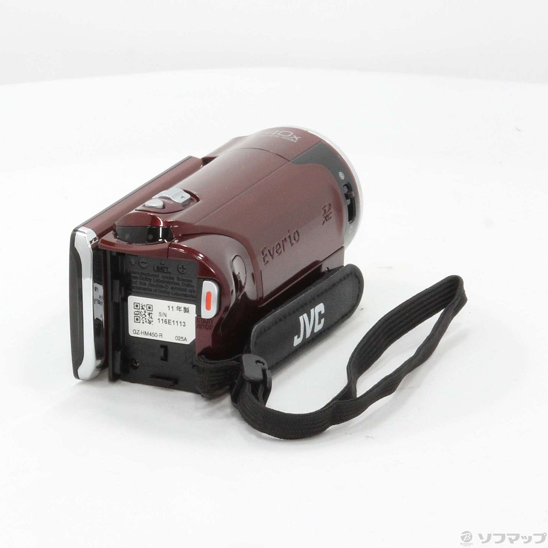 Victor JVC GZ-HM450 レッド ビデオカメラ