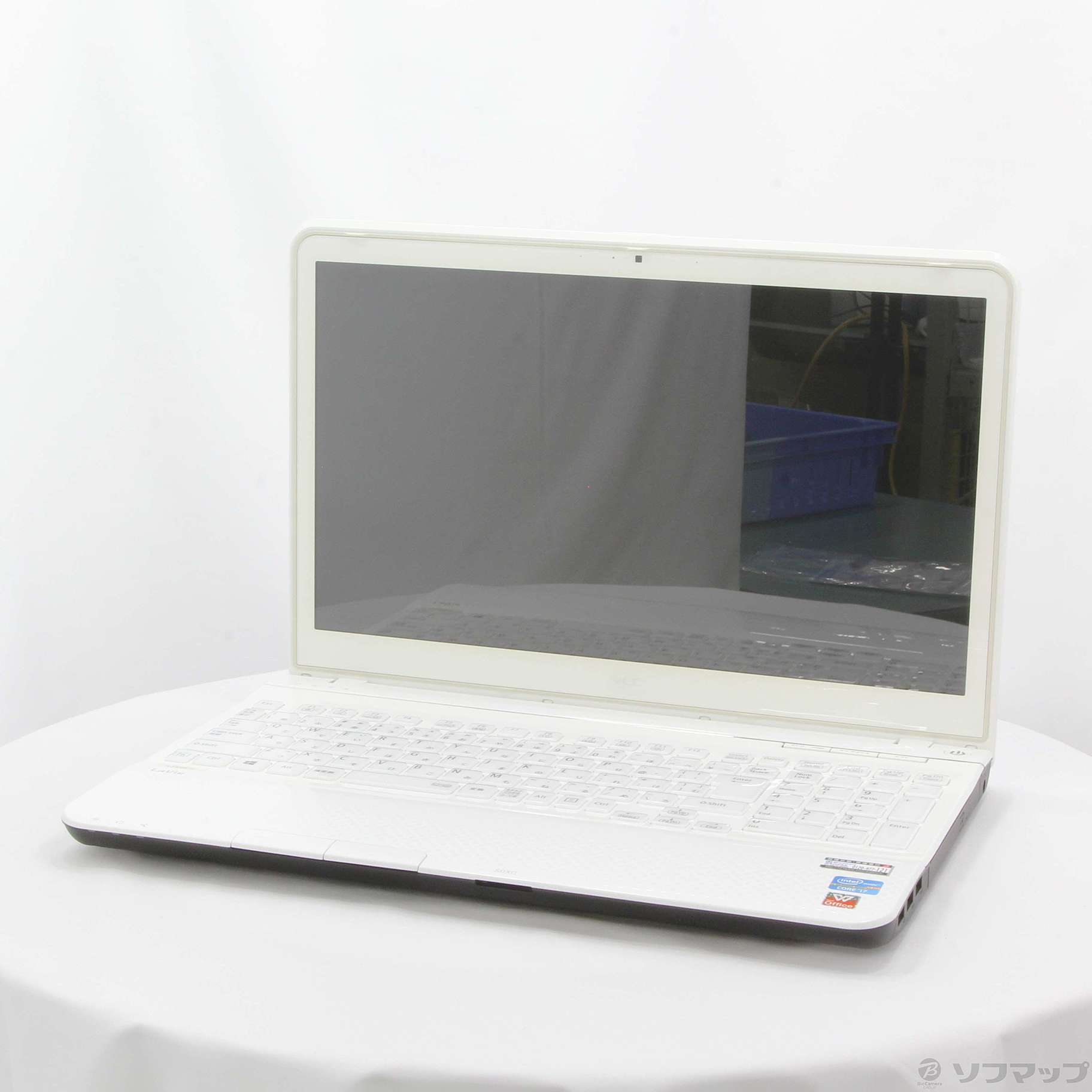 格安安心パソコン LaVie S PC-LS550J23EW クロスホワイト ※バッテリー完全消耗