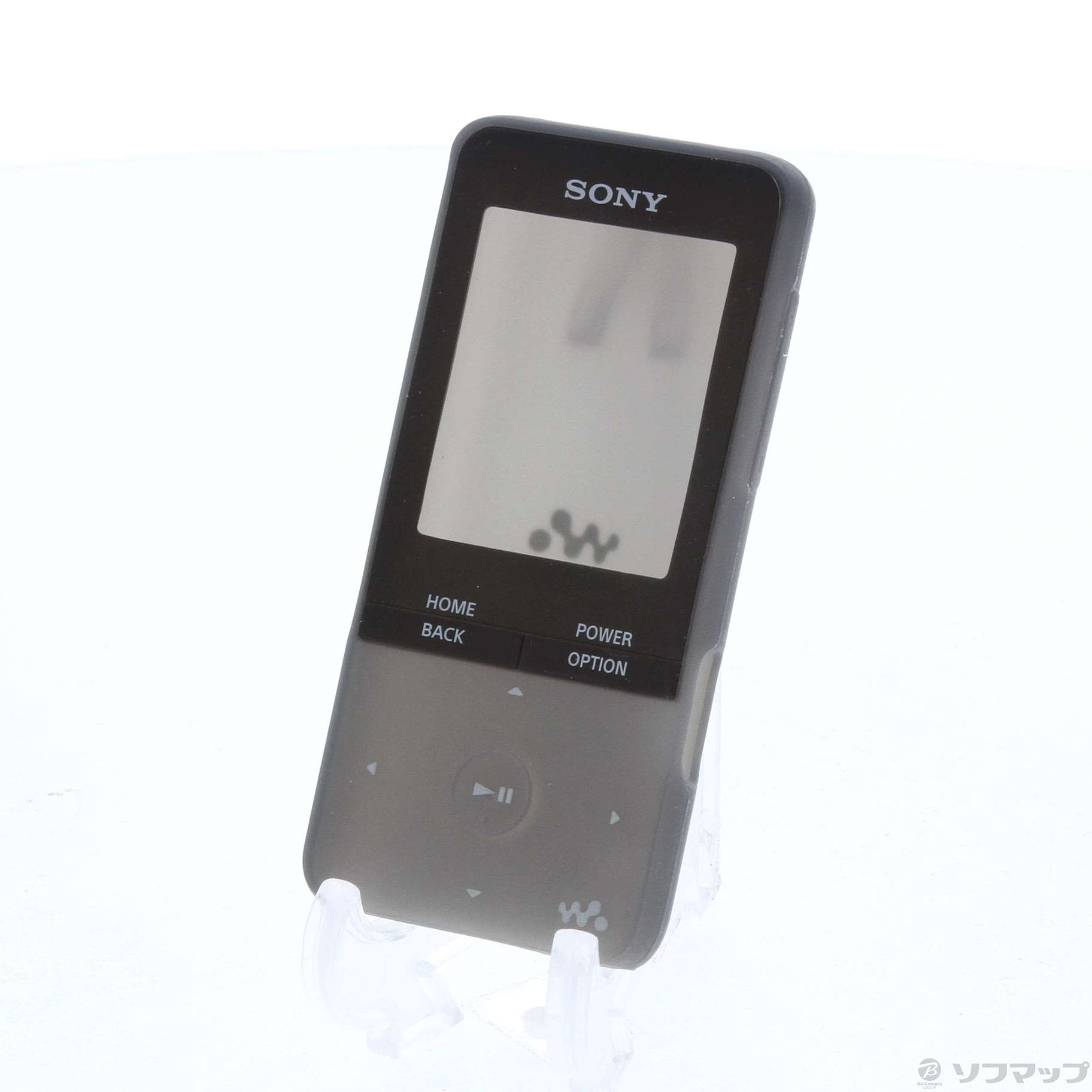 ブランド品専門の シリコンケース SONY ブラック NW-S310シリーズ用 CKM-NWS310BM ソニー WALKMAN