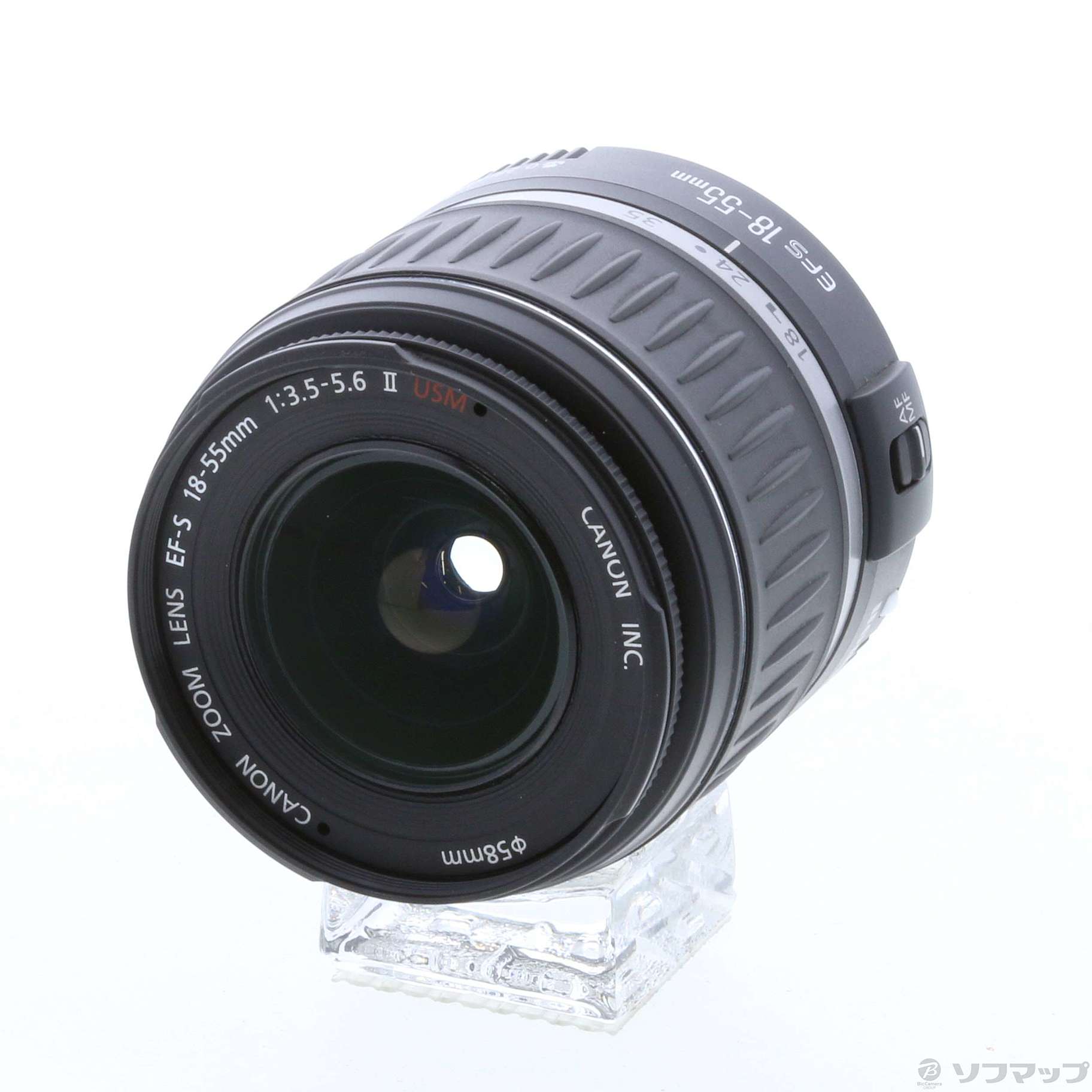 中古】Canon EF-S 18-55mm F3.5-5.6 II USM (レンズ