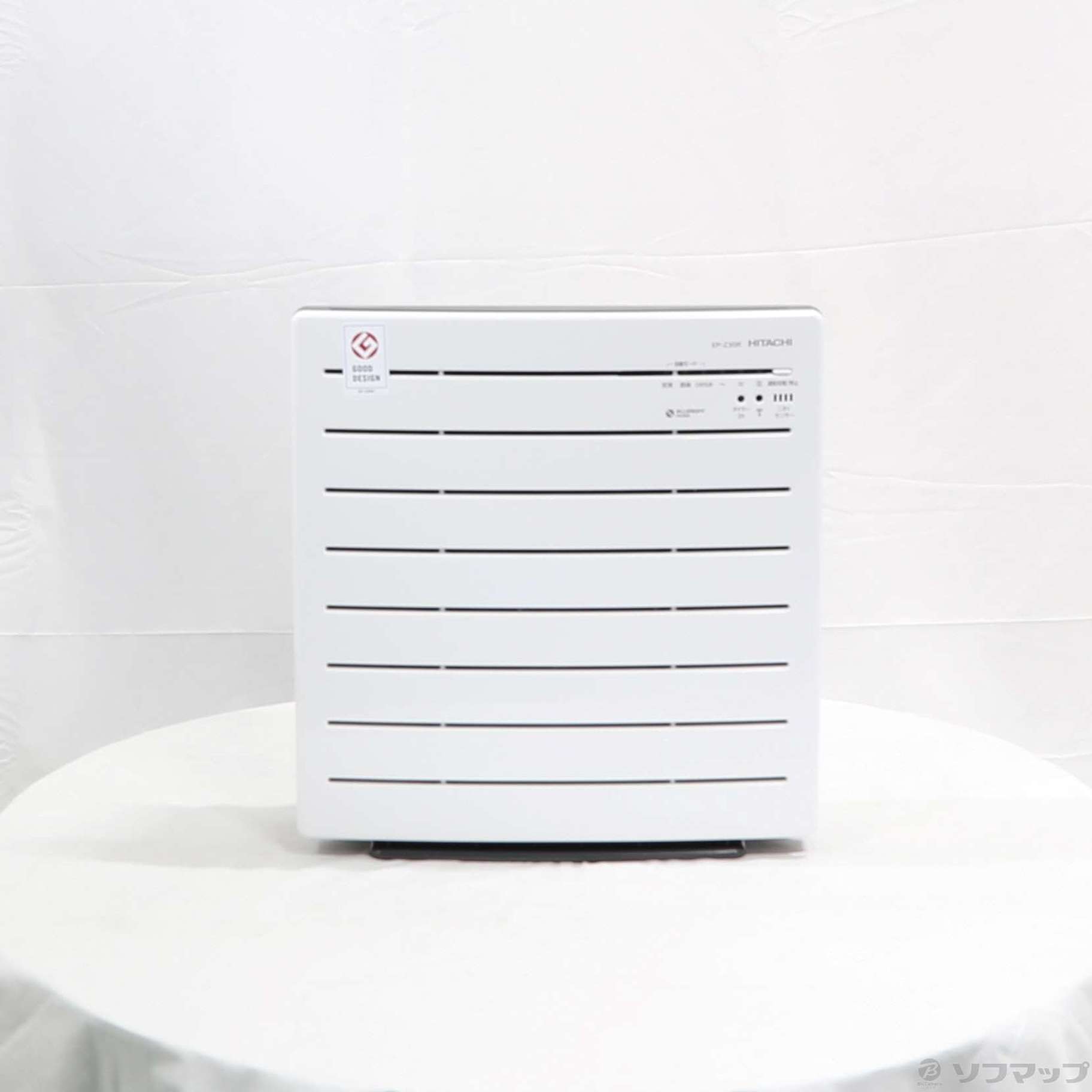 空気清浄機・イオン発生器 HITACHI EP-Z30R(W) 中古】〔展示品〕 空気清浄機 EP-Z30R-W ホワイト ［適用畳数：15畳