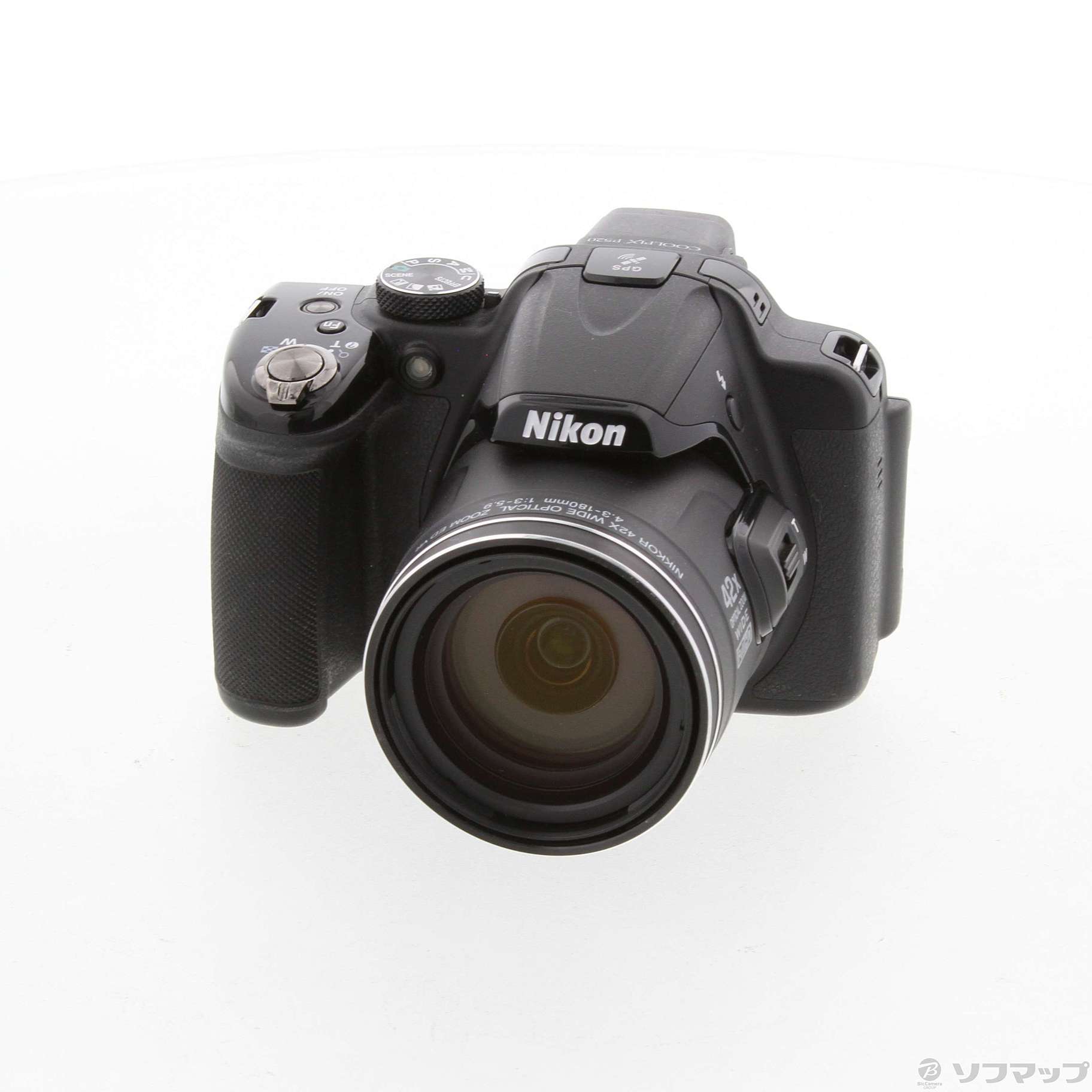 中古】COOLPIX P520 BK ブラック (1808万画素／42倍／SDXC