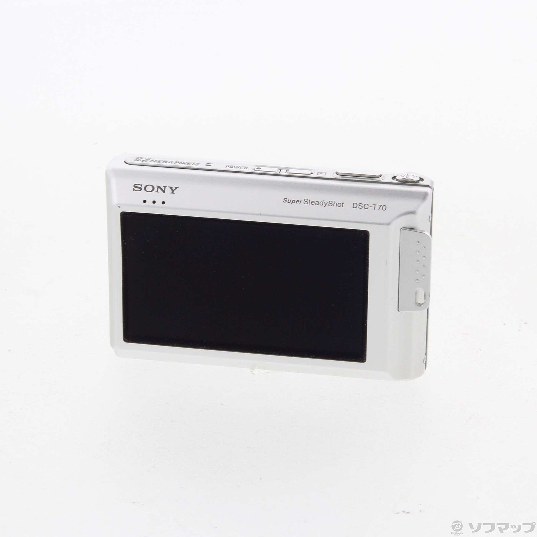 セール対象品 CYBERSHOT DSC-T70 S (810万画素／3倍ズーム／シルバー) ◇06/11(土)値下げ！