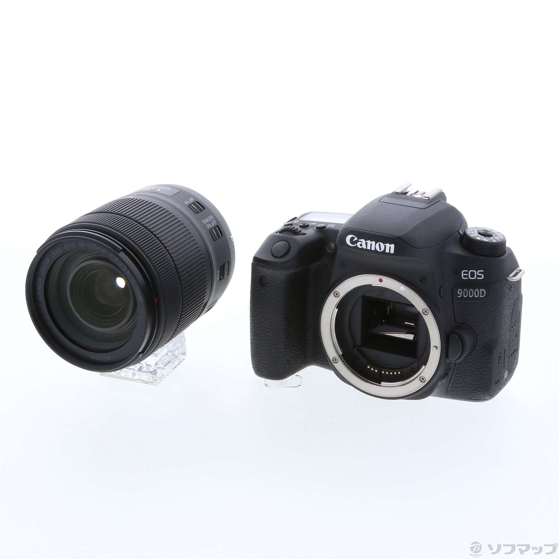 中古】EOS 9000D (W) EF-S18-135 IS USM レンズキット [2133030181789