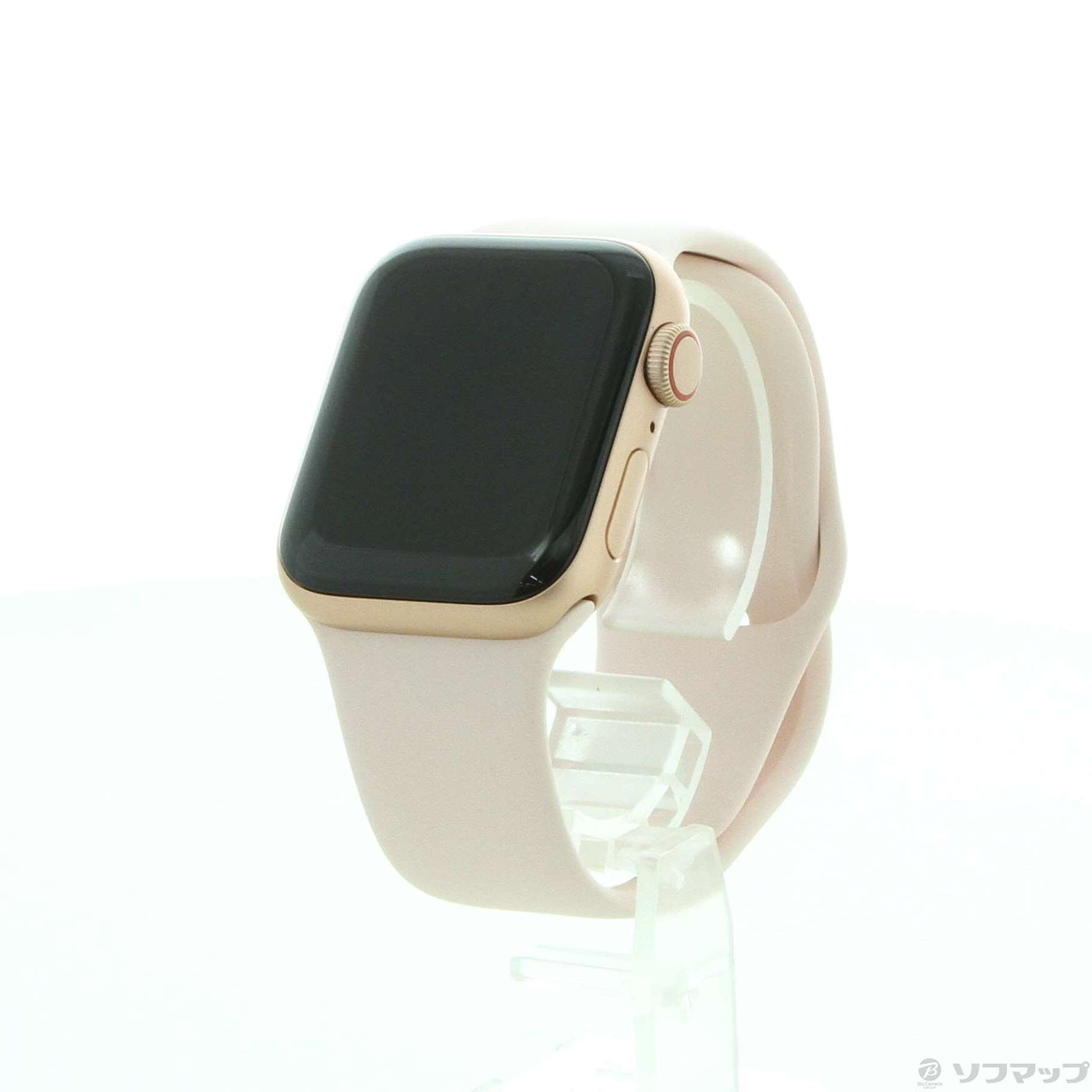 〔展示品〕 Apple Watch SE GPS + Cellular 40mm ゴールドアルミニウムケース ピンクサンドスポーツバンド