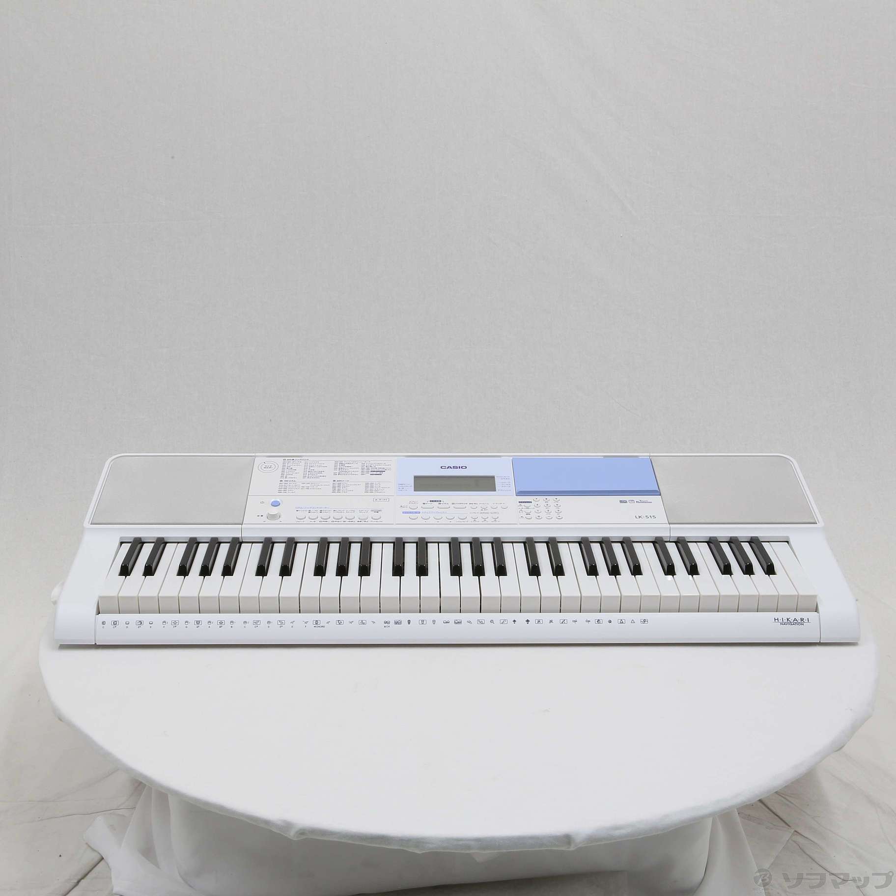 中古】〔展示品〕 光ナビゲーションキーボード Casiotone LK-515