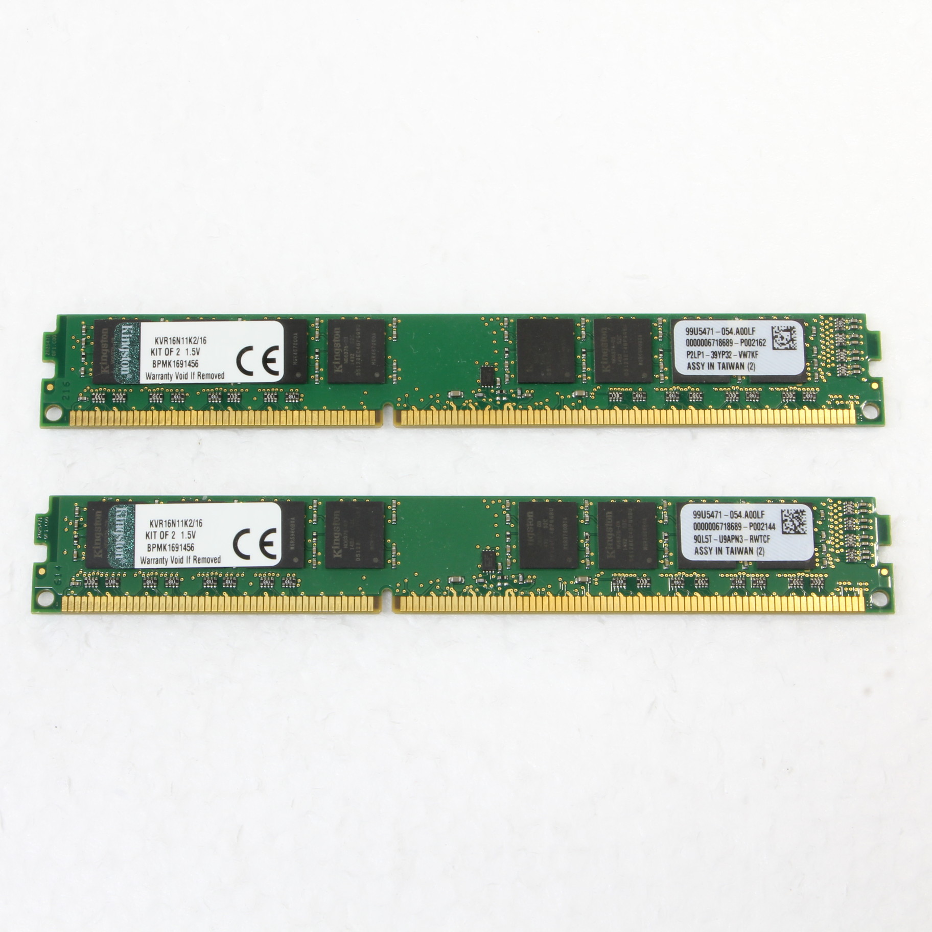 Kingstone DDR3 PC3-12800 8GB * 2