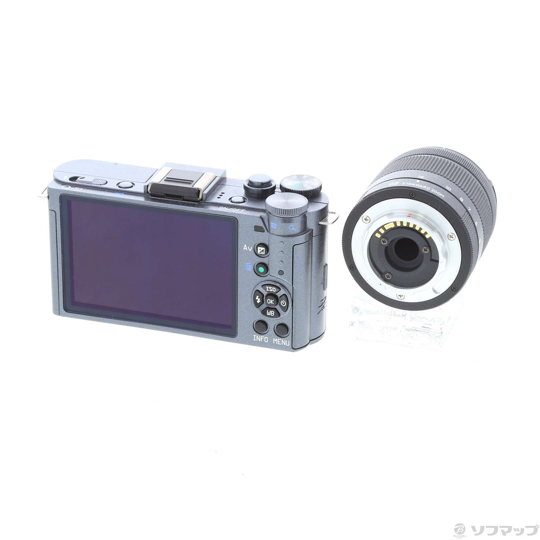 中古】PENTAX Q-S1 ズームレンズキット ガンメタル×カーマインレッド ◇01/12(火)値下げ！ [2133030196134] -  リコレ！|ビックカメラグループ ソフマップの中古通販サイト