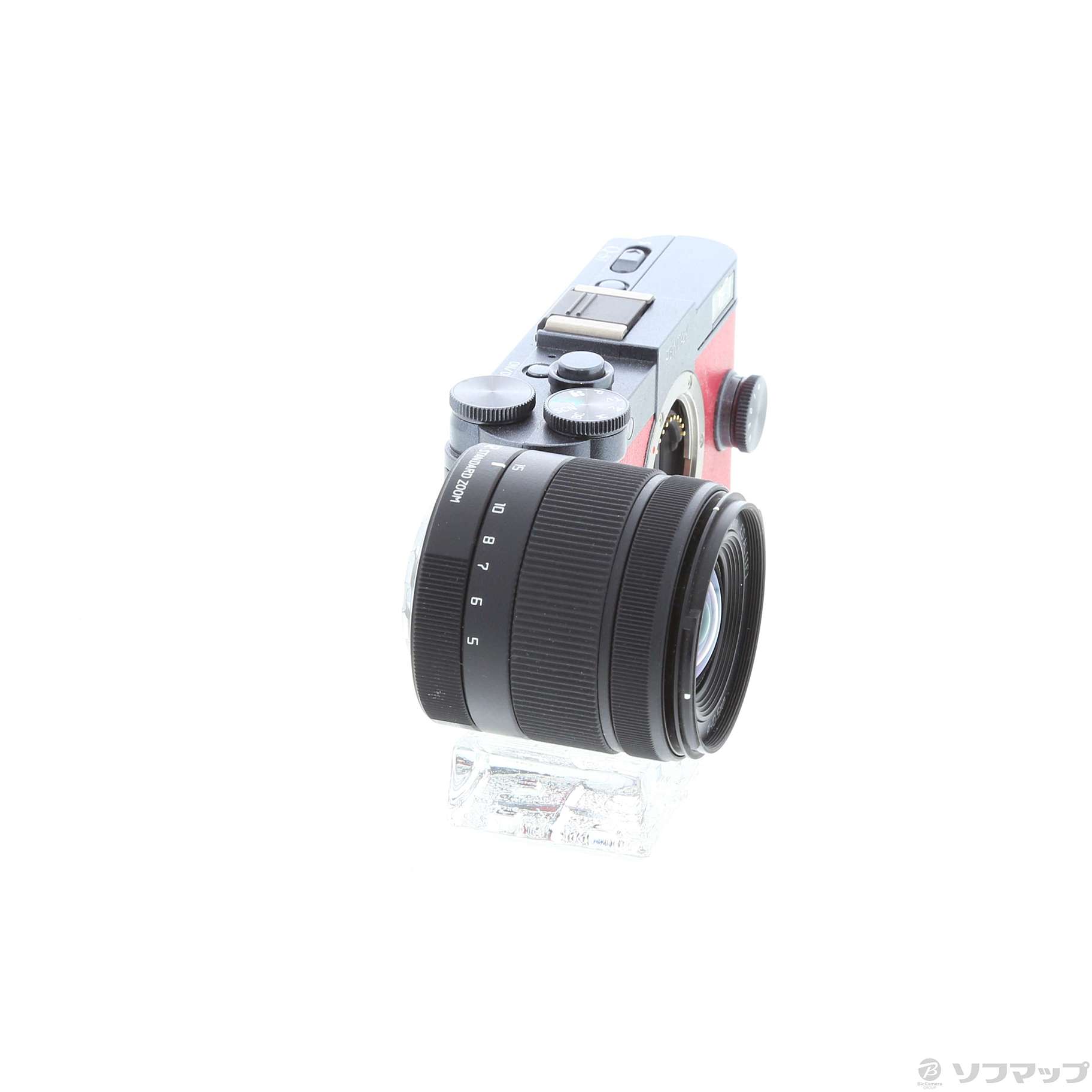 中古 Pentax Q S1 ズームレンズキット ガンメタル カーマインレッド 01 12 火 値下げ リコレ ソフマップの中古通販サイト