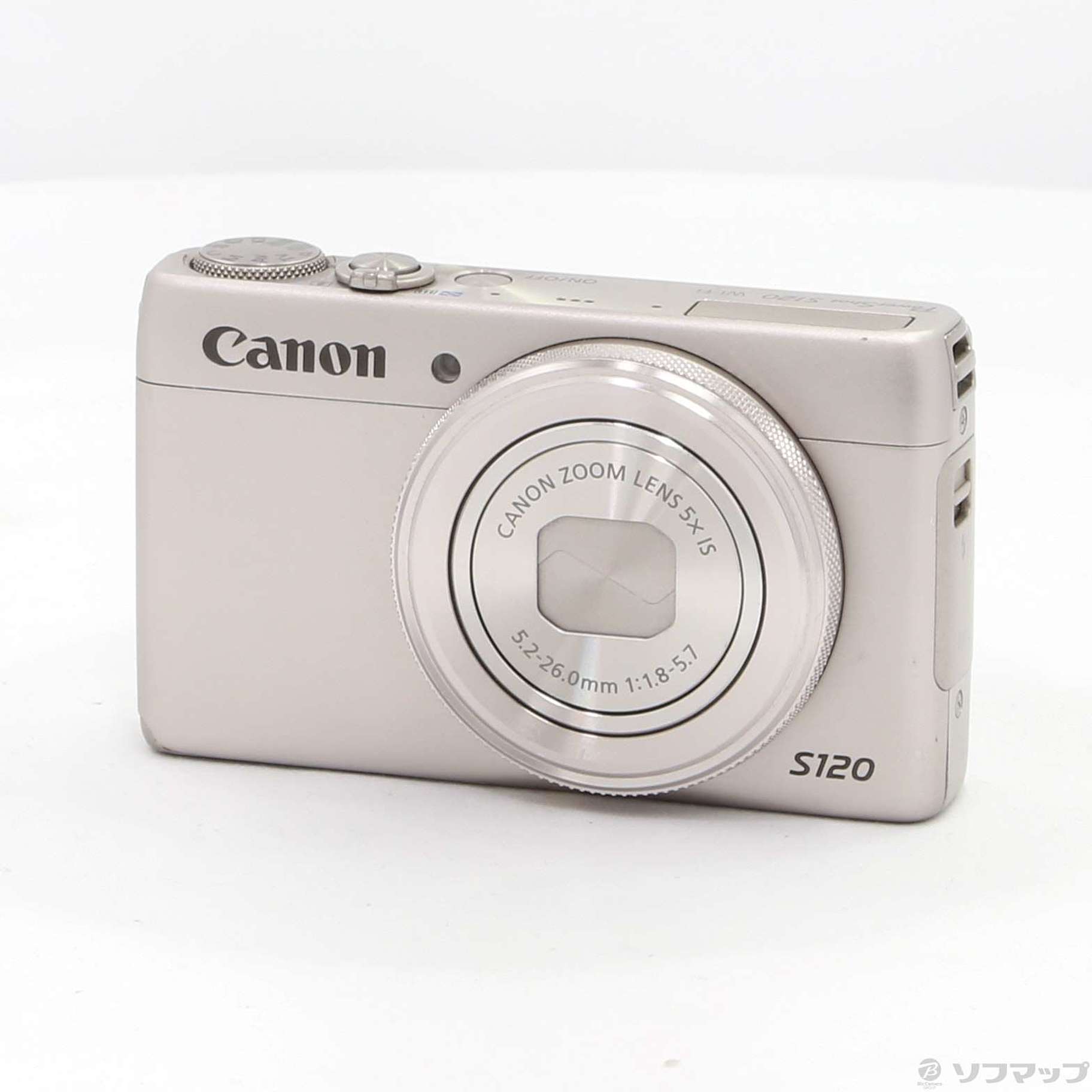 しています⒏ Canon F値1.8 広角24mm 光学5倍ズーム PSS120(SL)：買取王子 デジタルカメラ PowerShot