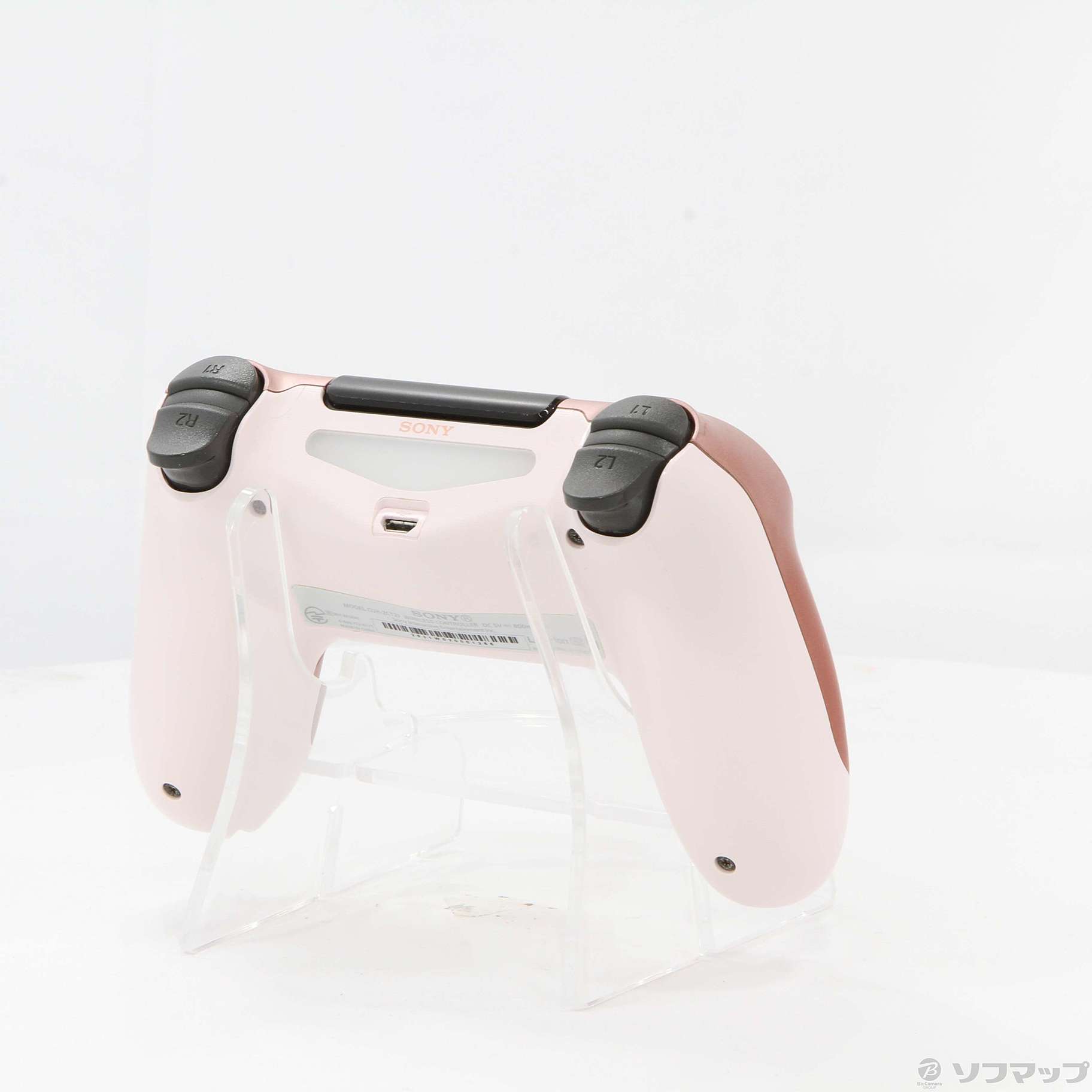 中古】ワイヤレスコントローラー (DUALSHOCK 4) ローズ・ゴールド CUH