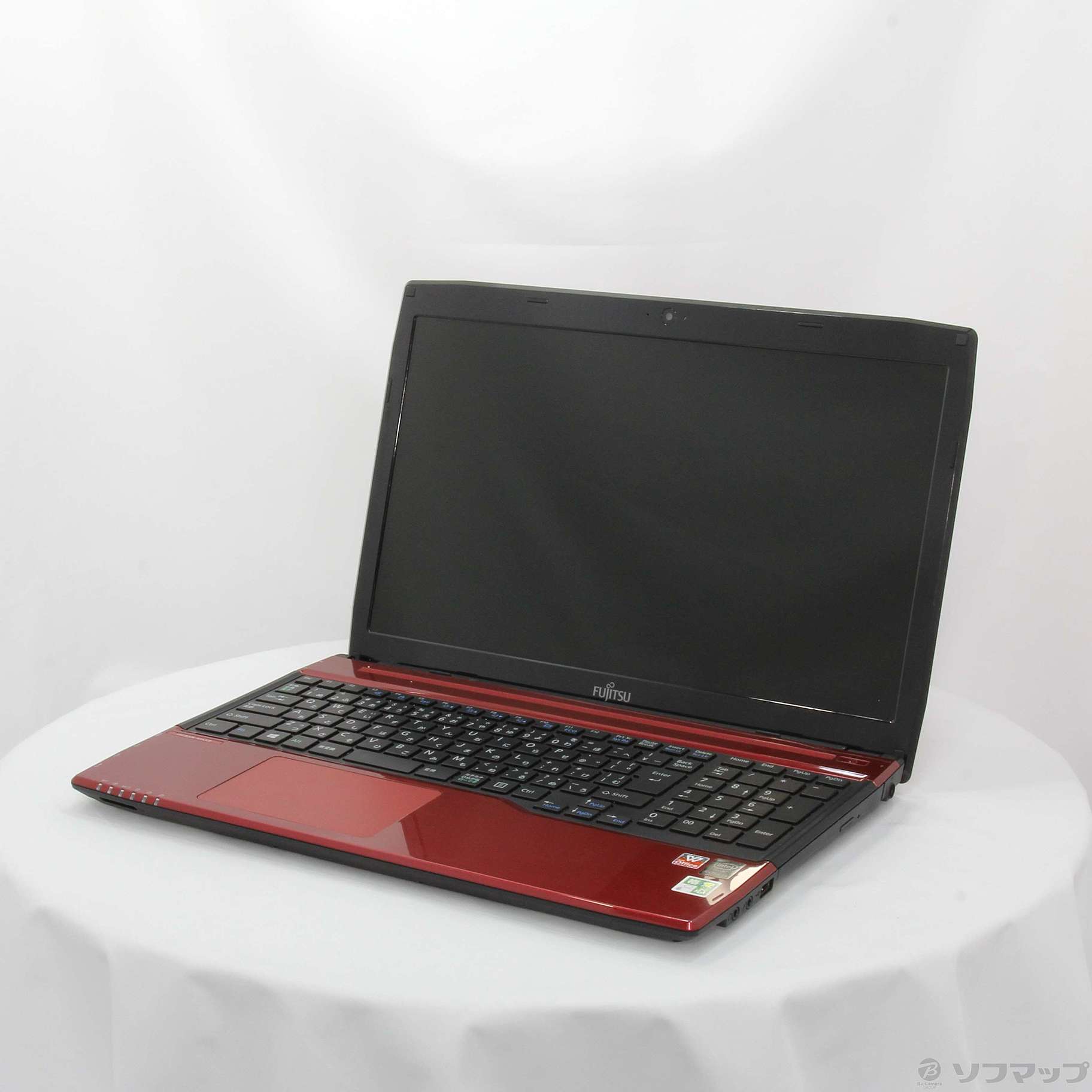 中古】格安安心パソコン LIFEBOOK AH45／R FMVA45RRP ルビーレッド