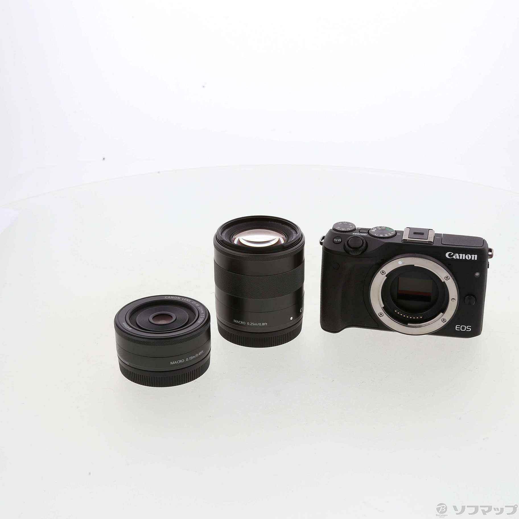 Canon EOS M3 WレンズキットBK