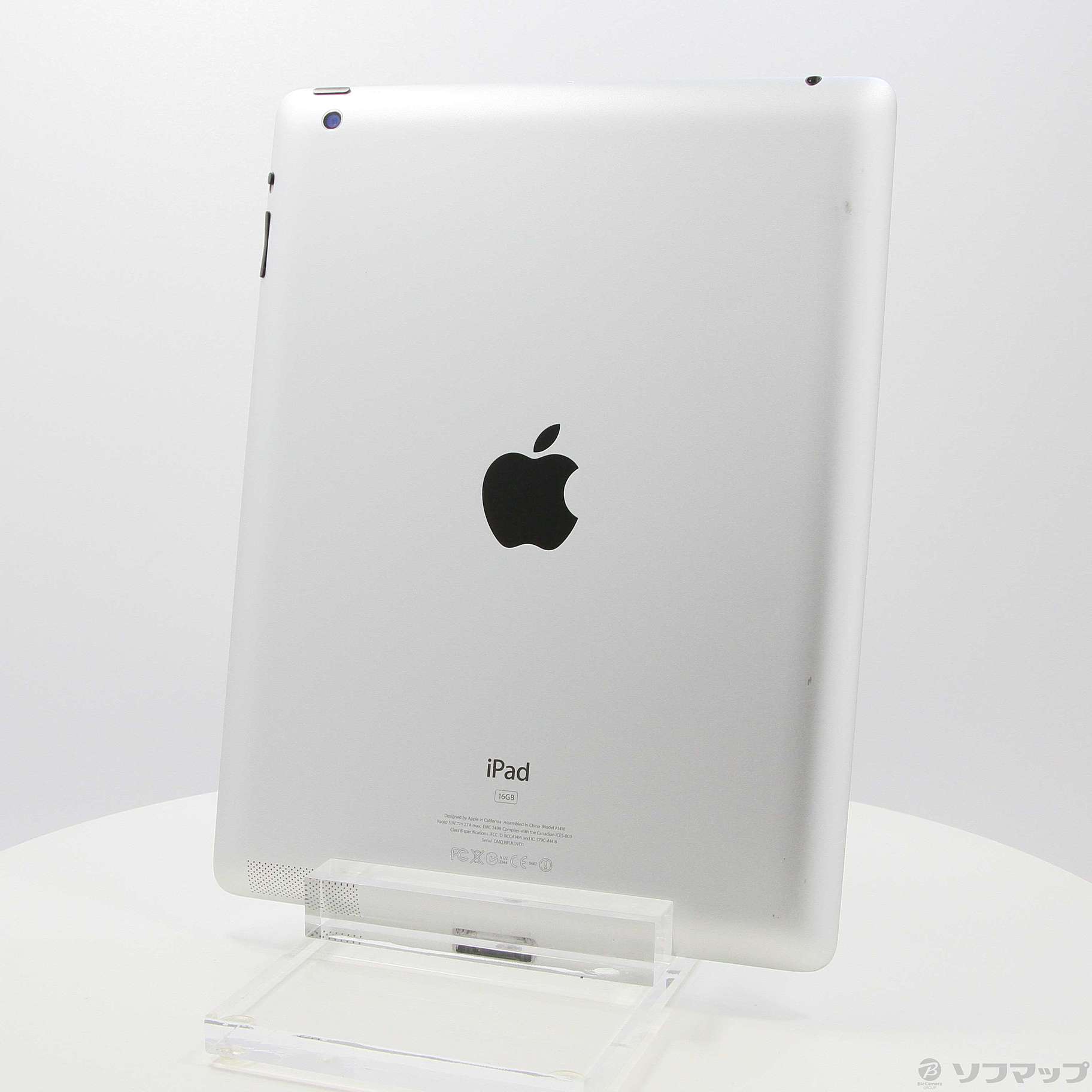 中古】iPad 第3世代 16GB ホワイト MD328J／A Wi-Fi [2133030239374