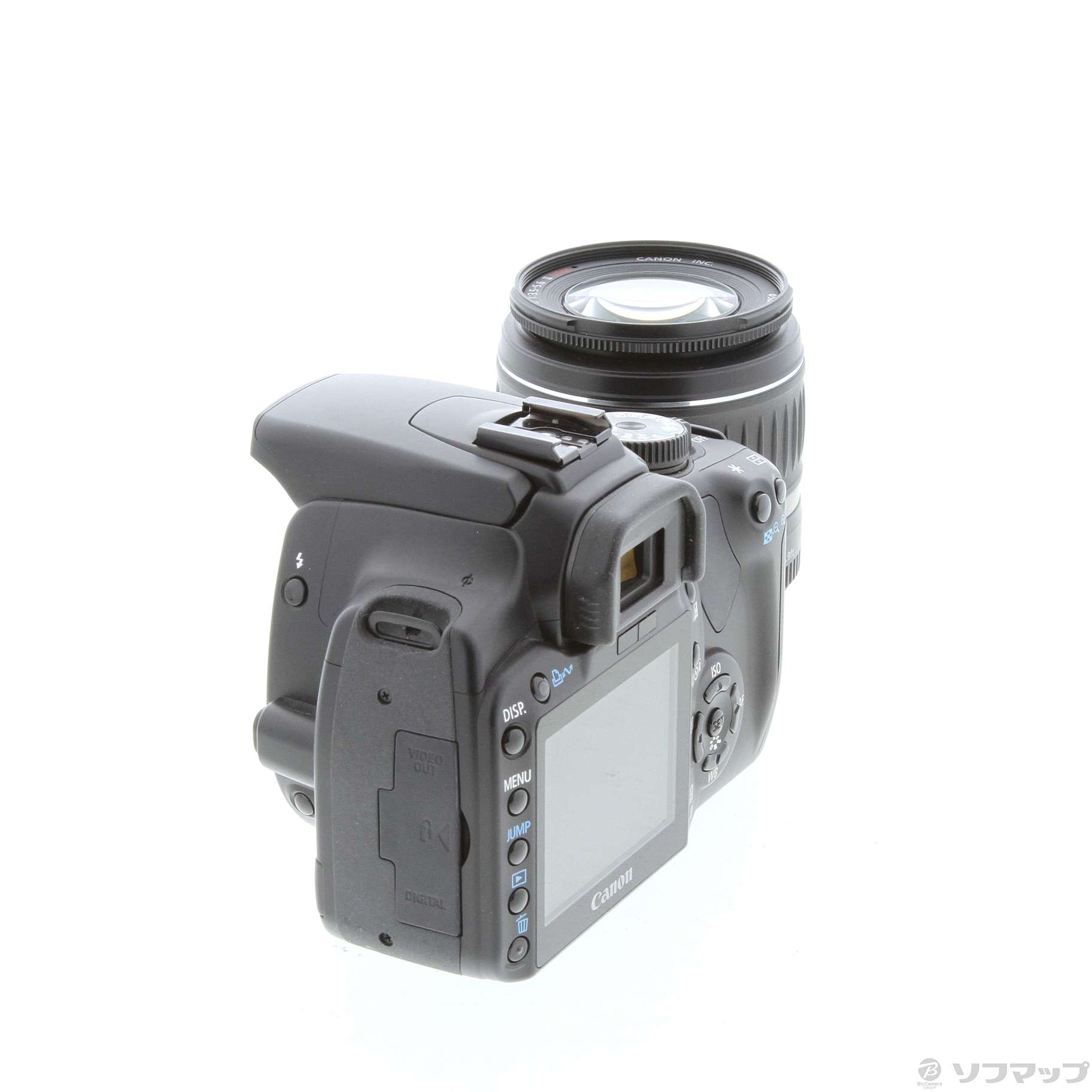 中古】EOS kiss Digital X レンズキット ブラック [2133030246983