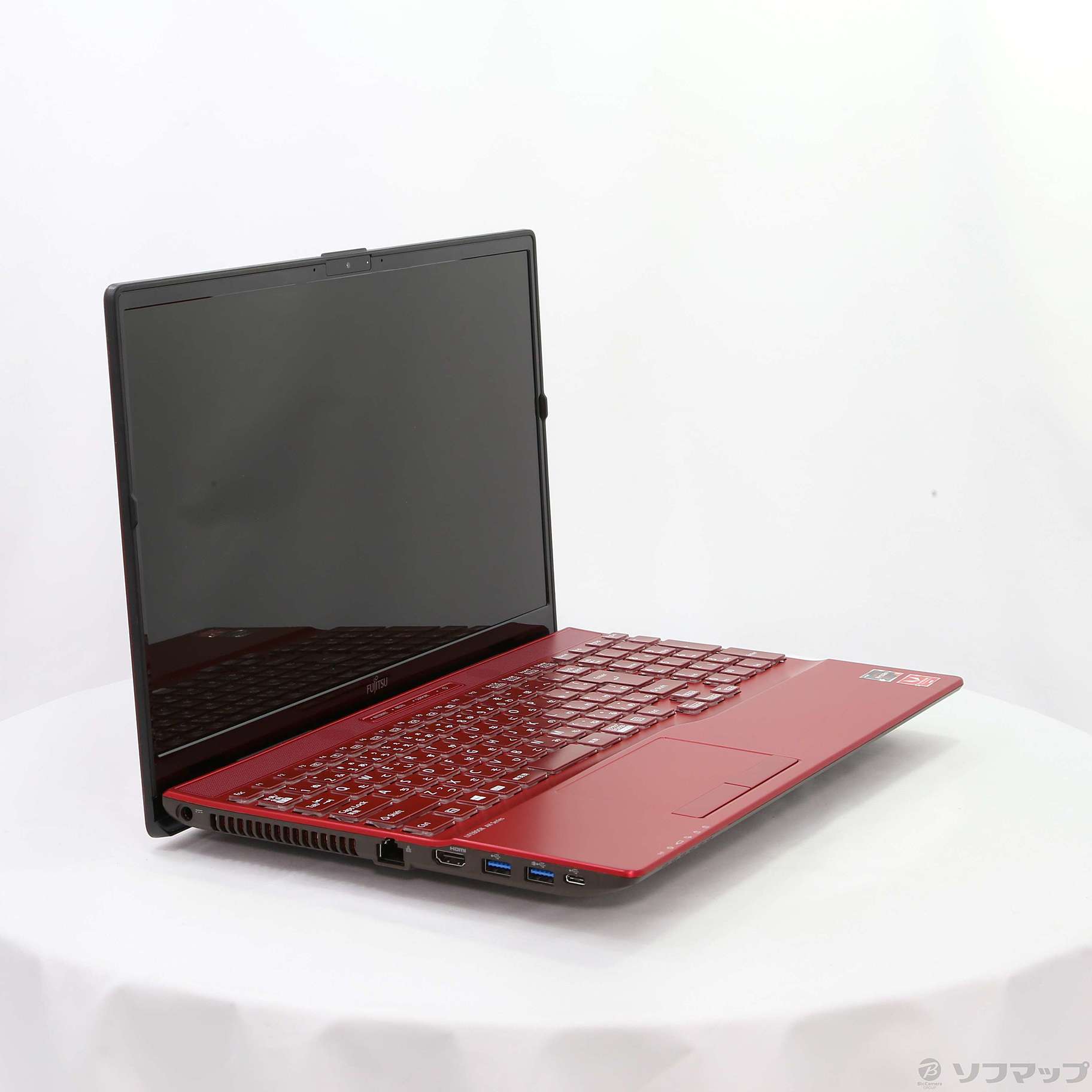 Fujitsu FMV LIFEBOOK ガーネットレッド ノートPC FMV LIFEBOOK AH53/B3 FMVA53B3R [ガーネットレッド]の製品画像
