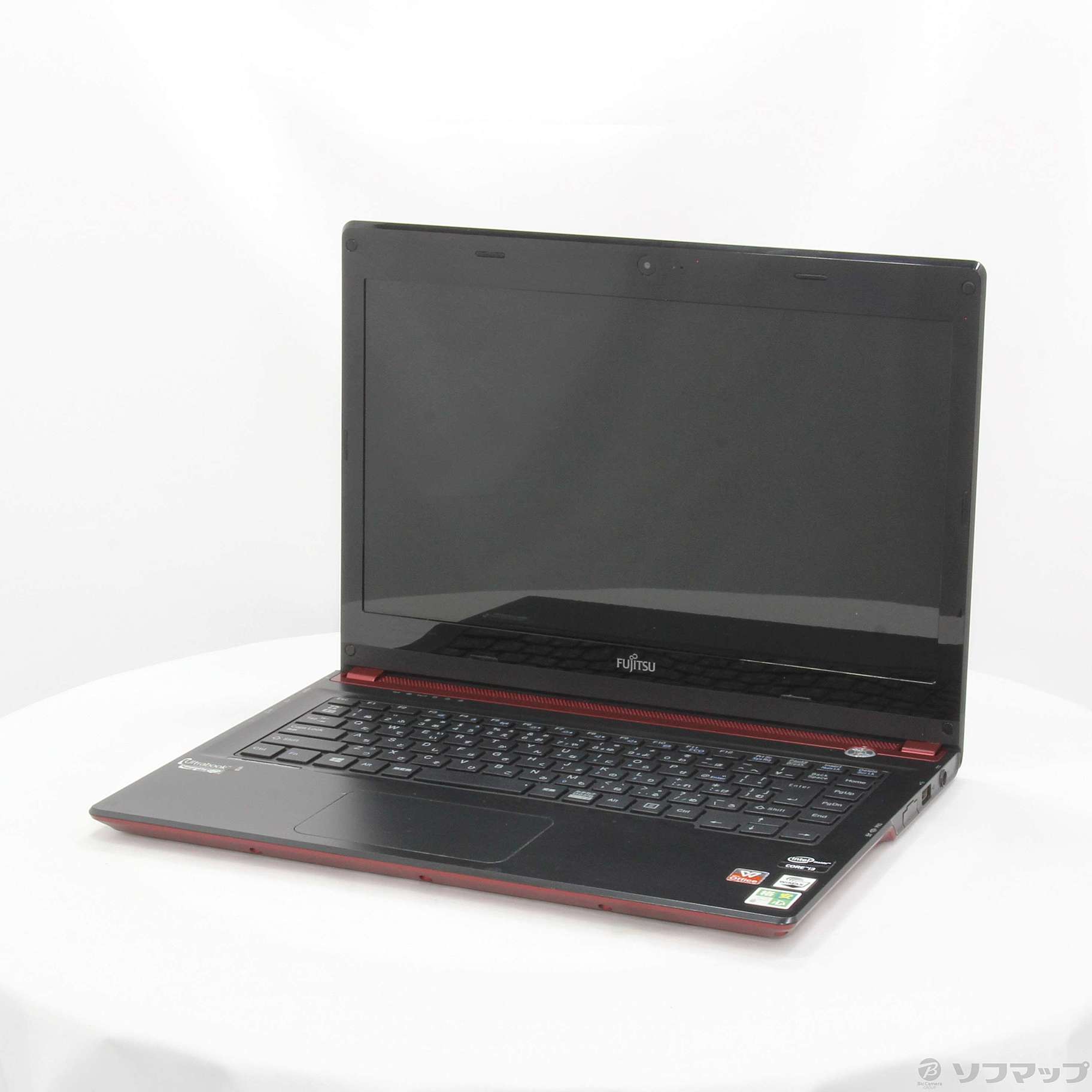 中古】格安安心パソコン LIFEBOOK UH55／K FMVU55KR アルマイトレッド [2133030267964] -  リコレ！|ビックカメラグループ ソフマップの中古通販サイト