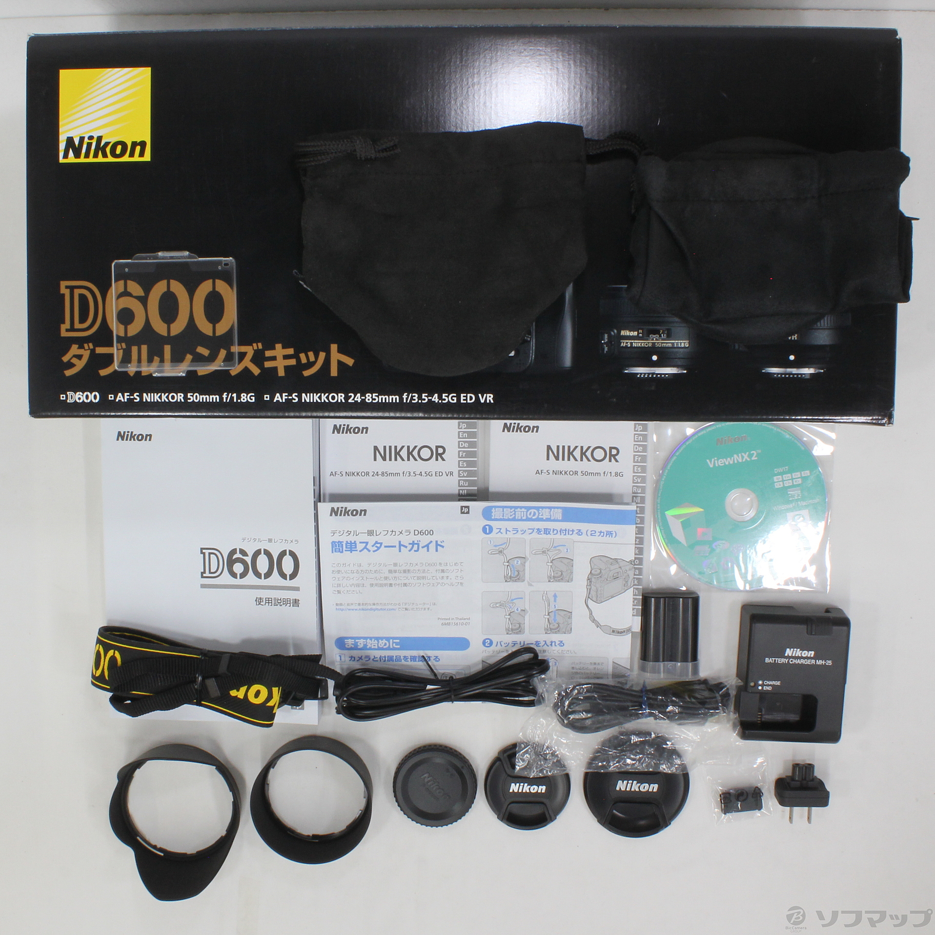 Nikon D600 ダブルレンズキット (2426万画素／SDXC)