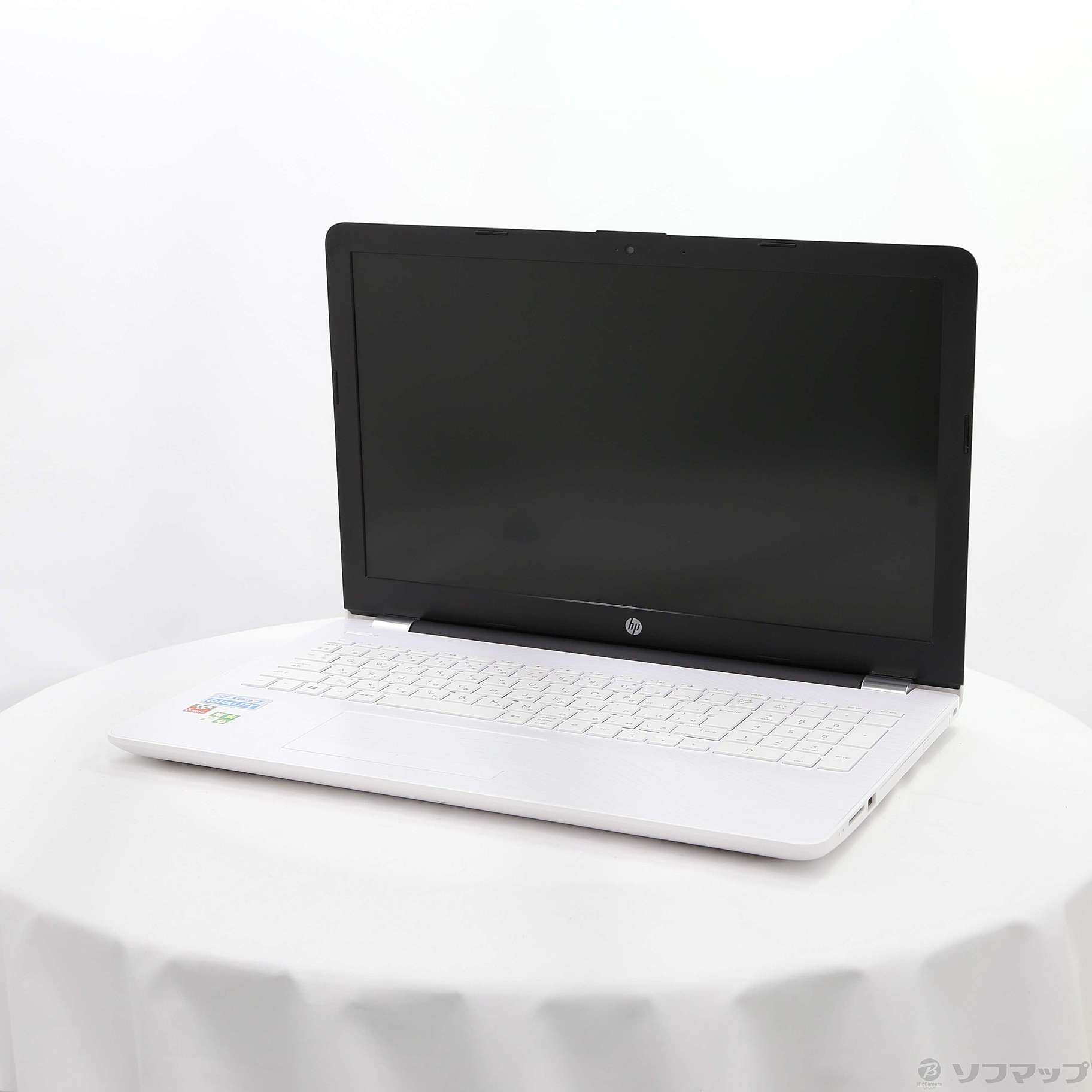 美品】オフィス HP 15-bw002AU windows10 白 - PC/タブレット